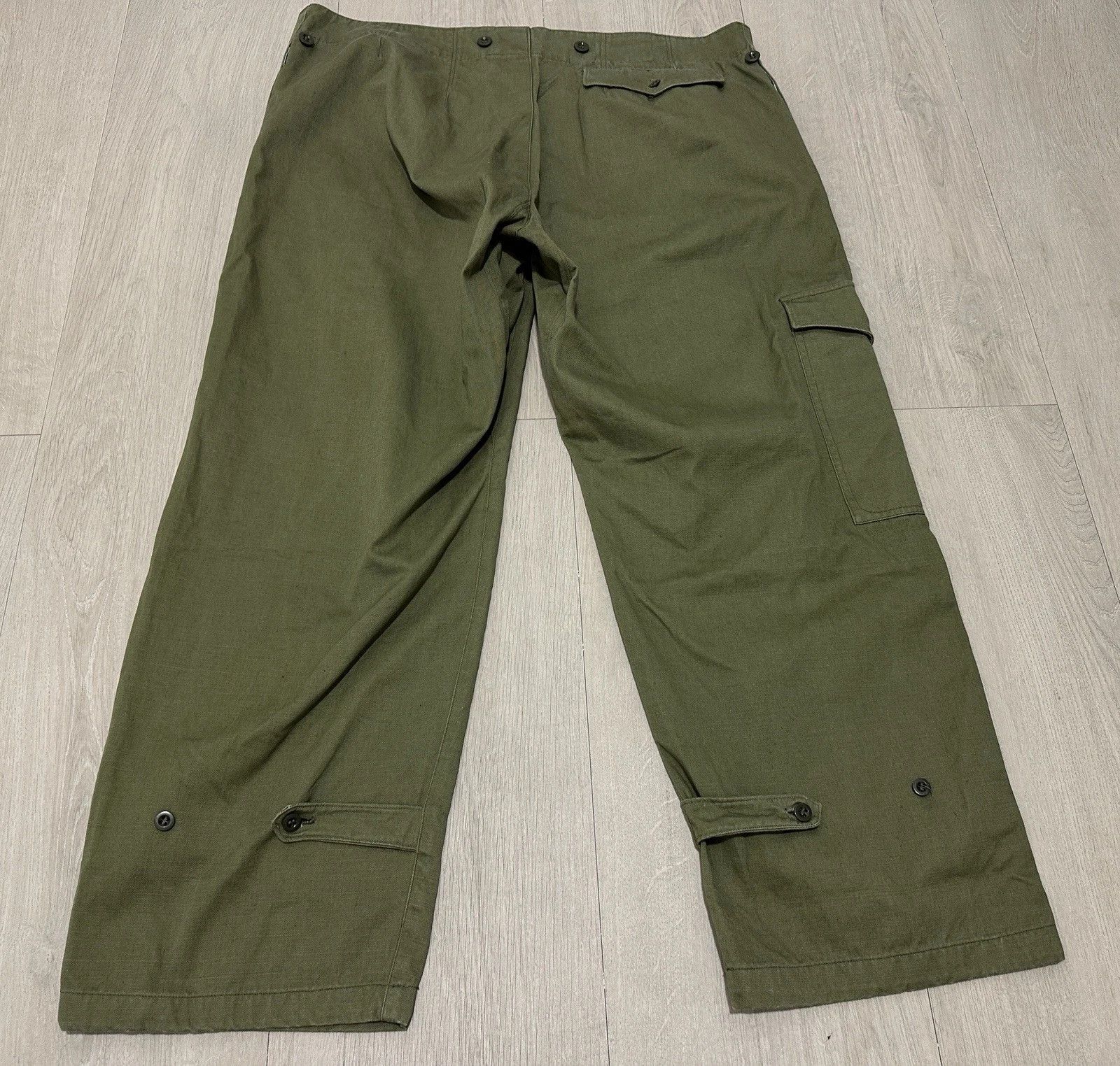 Vintage Vintage Army Militaria Pants Cut Japan Japanise Style Mens Size US 38 / EU 54 - 6 Thumbnail