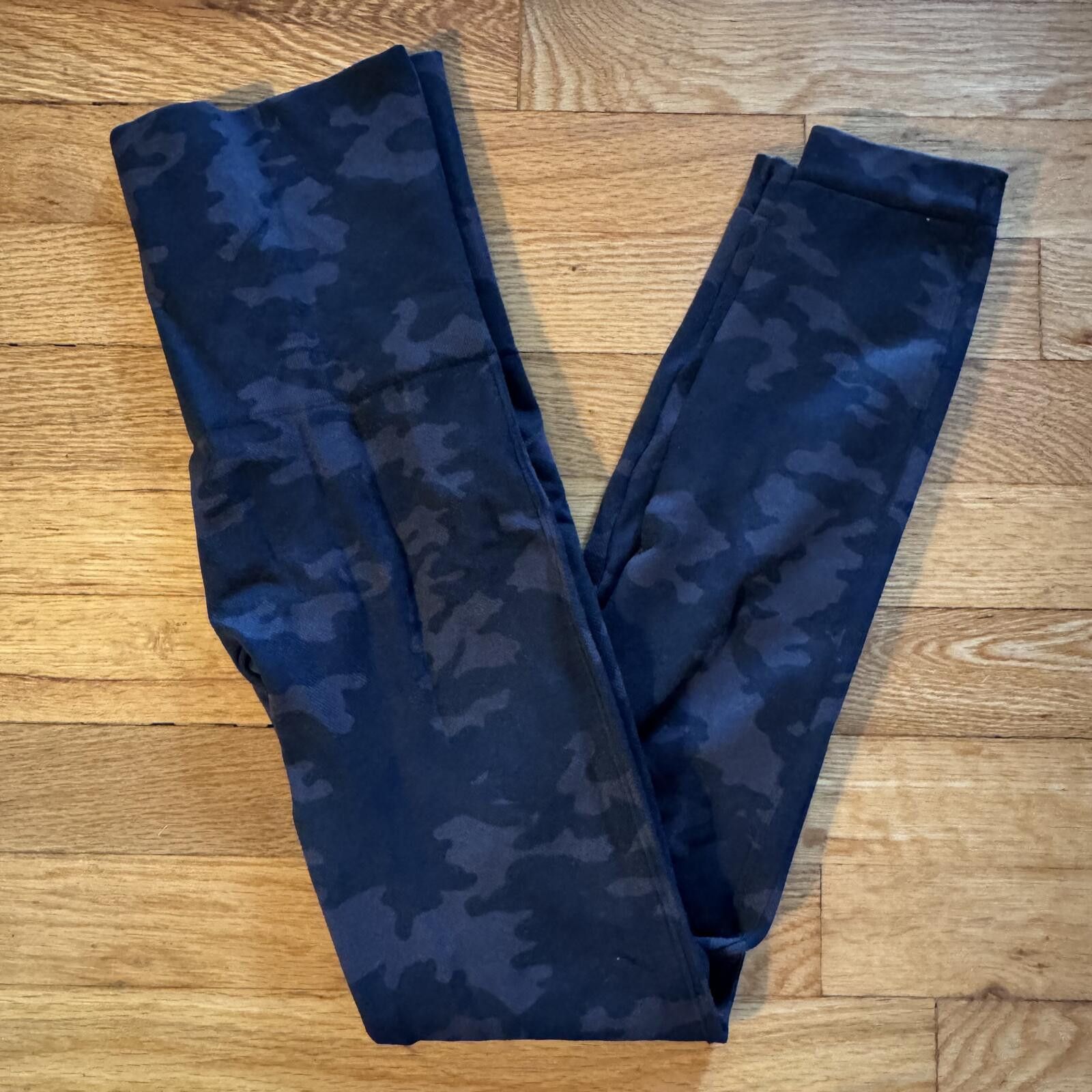 Domenico Spano Spanx Black Camo Leggings Medium Size 32" / US 10 / IT 46 - 1 Thumbnail