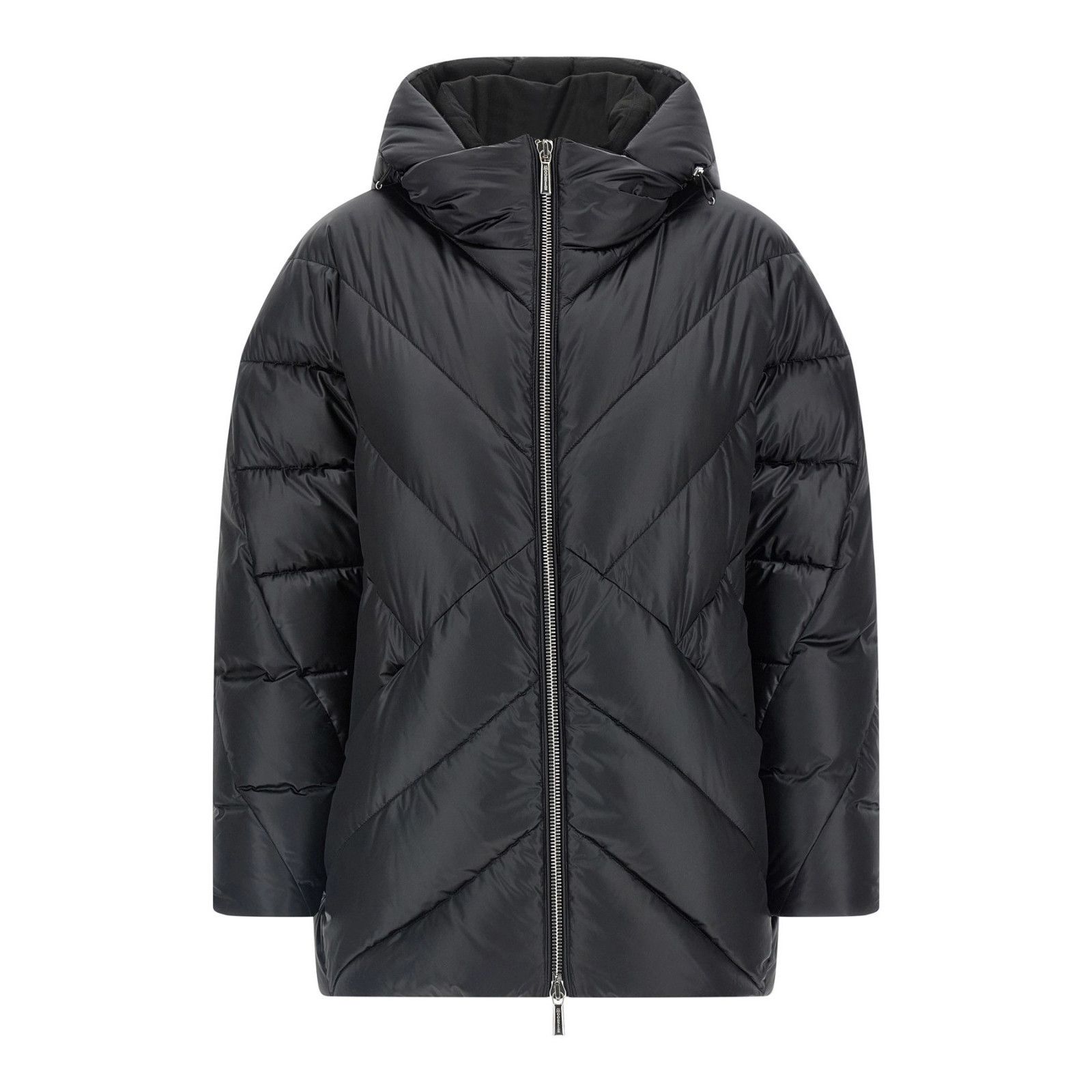 MOORER Wanita Black Down Jacket New & Authentic (Women's siz