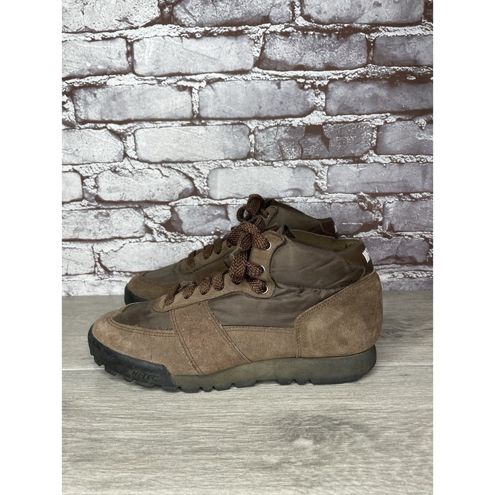 Hi Tec Hi-Tec Shasta Brown Mesh Suede Mid Lace Up Hiking Boots Wome Size US 9.5 / IT 39.5 - 5 Thumbnail
