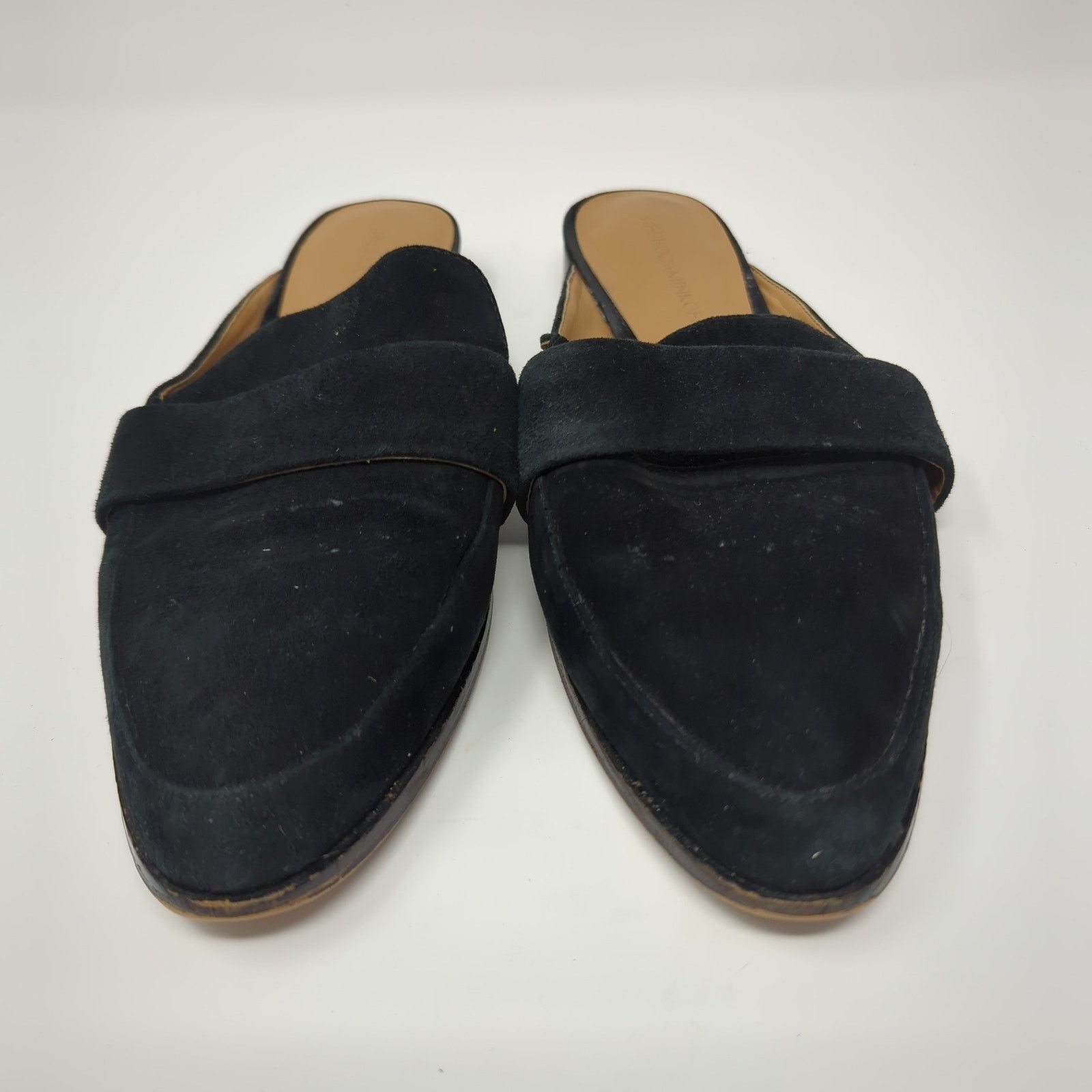 Rebecca Minkoff Rebecca Minkoff Black Slip On Suede Pointed Toe Size 8.5 Size US 8.5 / IT 38.5 - 3 Thumbnail