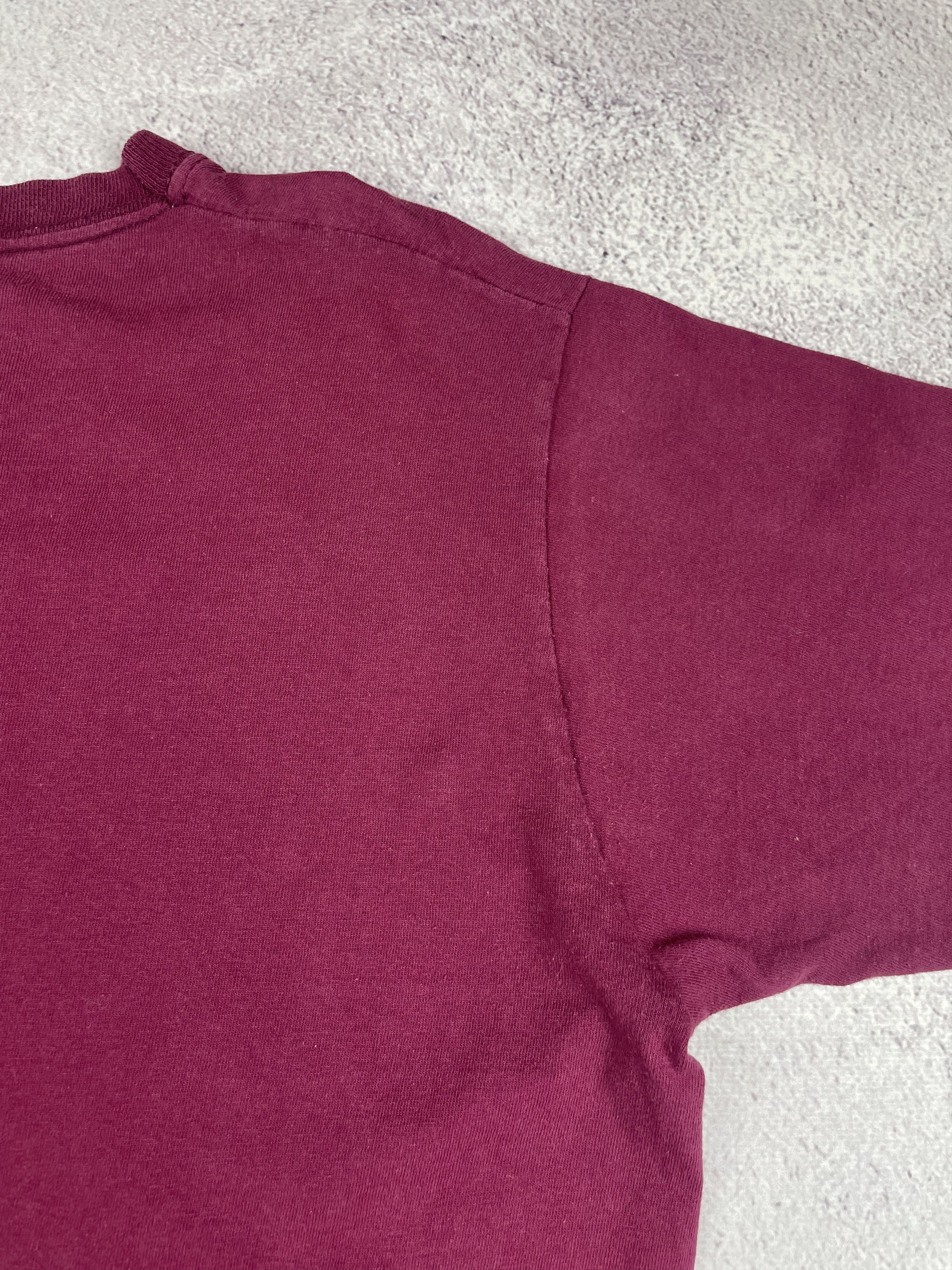 Band Tees × Vintage PLACEBO Band Vintage T-Shirt Maroon Skull Graphic Size US S / EU 44-46 / 1 - 8 Thumbnail