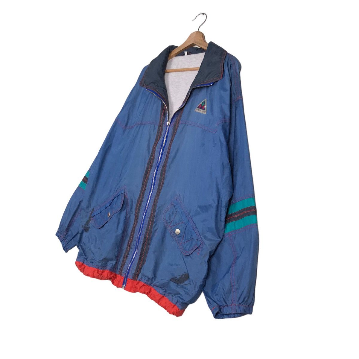 Vintage Vintage Bomber Jacket Astrolabio Made in Italy Multi Colour Size US L / EU 52-54 / 3 - 2 Thumbnail