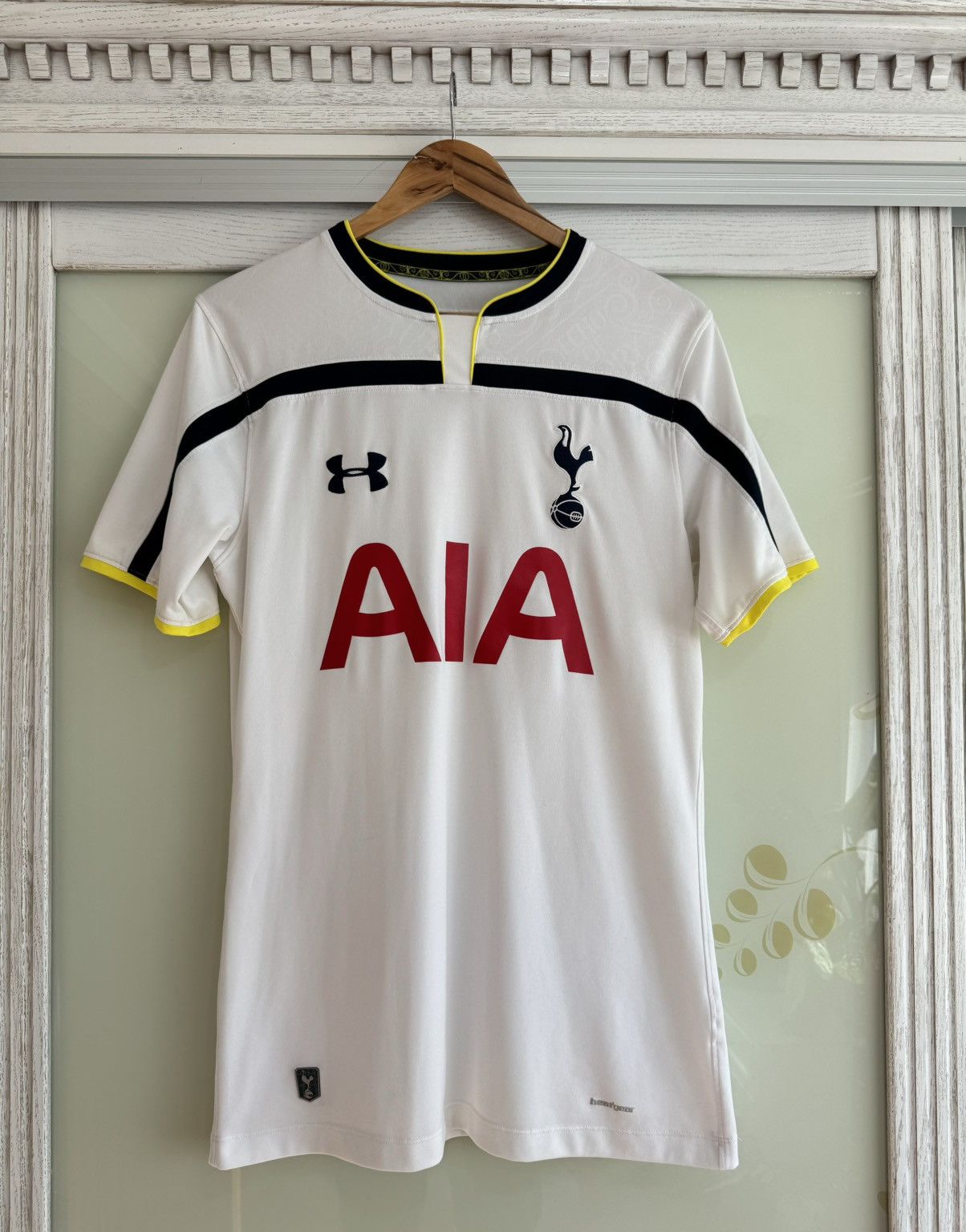 Under Armour Tottenham Hotspur 2014-2015 Home Soccer Jersey Football Kit Size US M / EU 48-50 / 2 - 1 Thumbnail