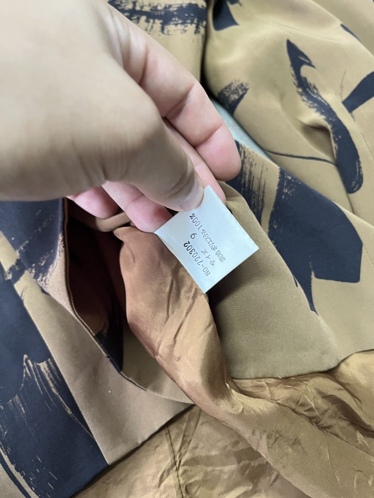 Japanese Brand Vintage Art Ink Stroke Blazer Yohji Yamamoto Style Size US M / EU 48-50 / 2 - 10 Thumbnail