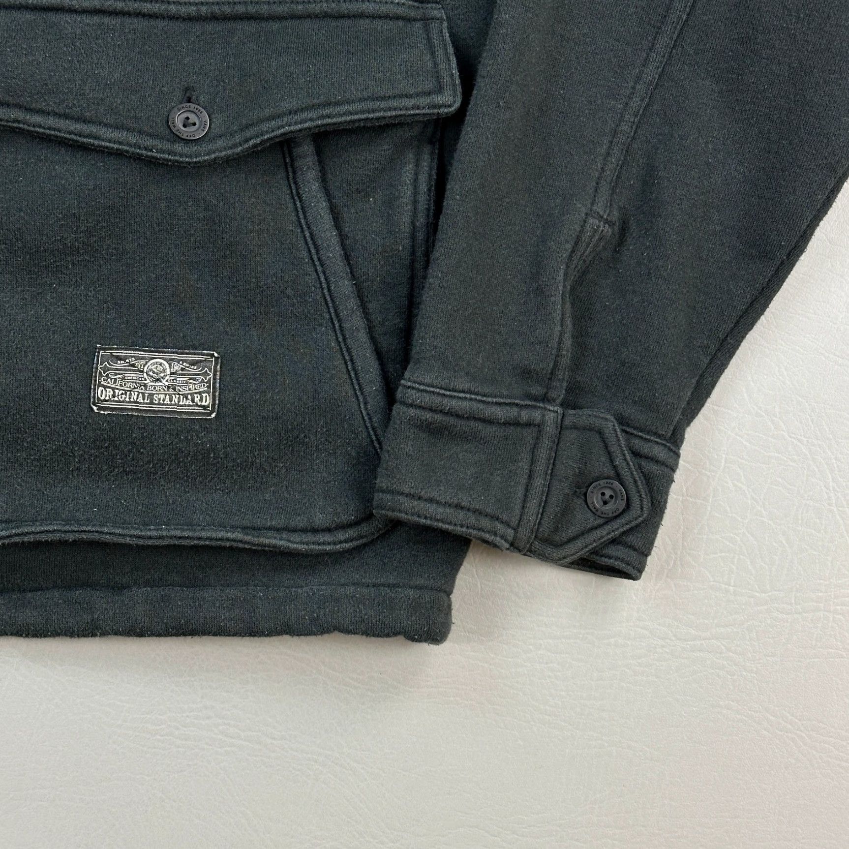 Vans VANS Jacket Mens XL Black Classic Duffle Full Zip Hooded Streetwear Skate Size US XL / EU 56 / 4 - 3 Thumbnail