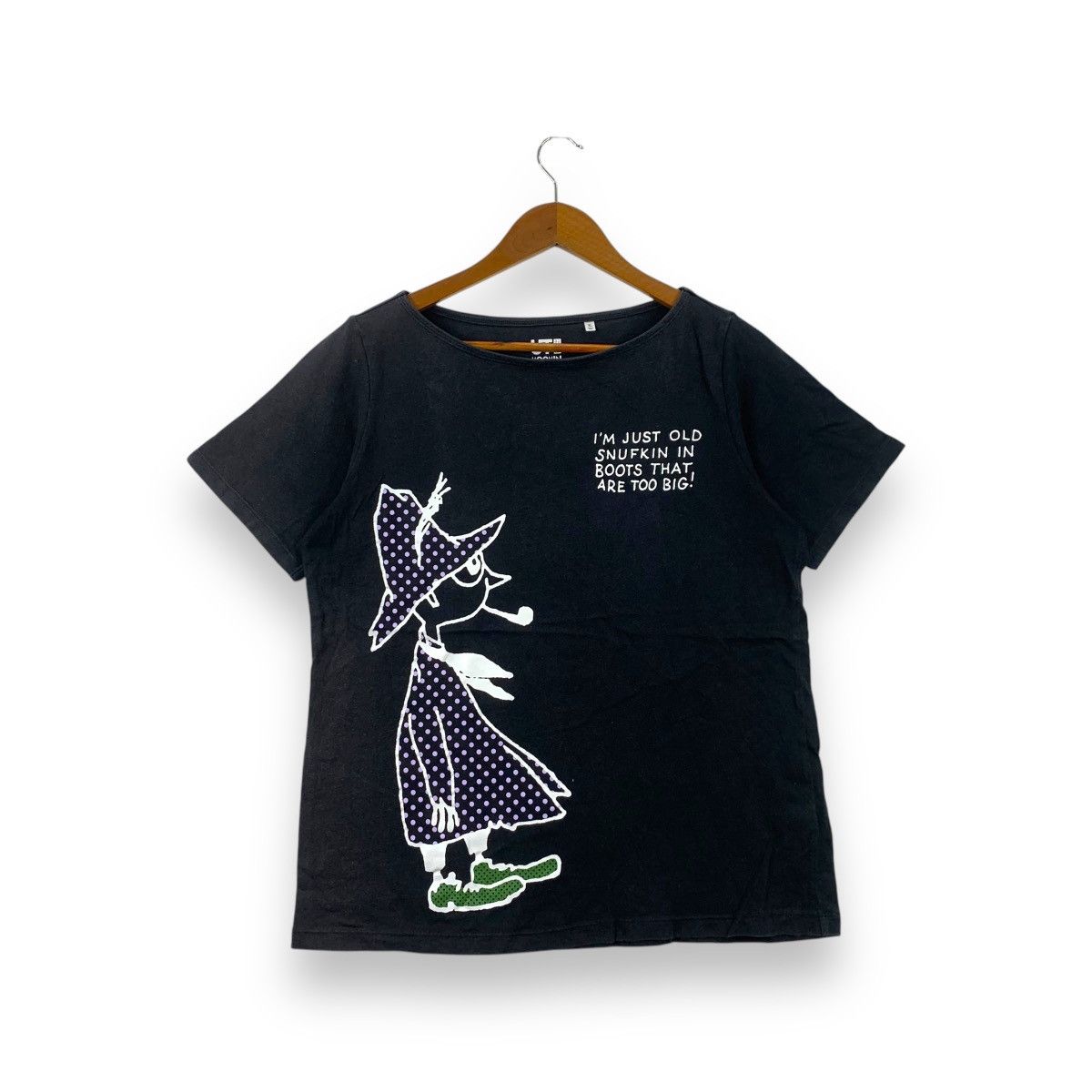 Uniqlo UNIQLO X MOOMIN CHARACTER Old Snufkin In Boots Tee Shirt Size XL / US 12-14 / IT 48-50 - 1 Thumbnail