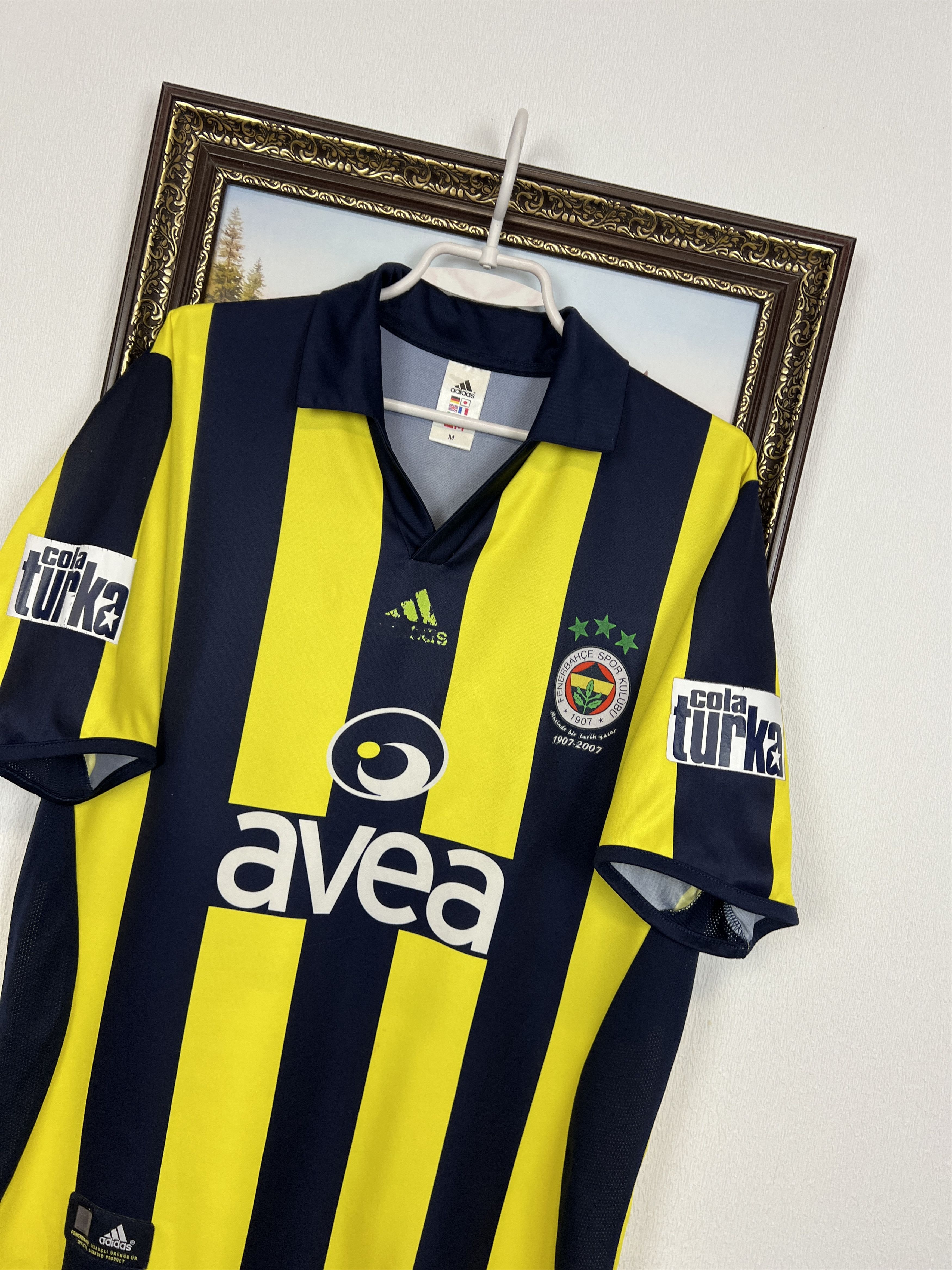 Adidas Fenerbahce football shirt 2006 Soccer Adidas Jersey Tee Size US M / EU 48-50 / 2 - 3 Thumbnail