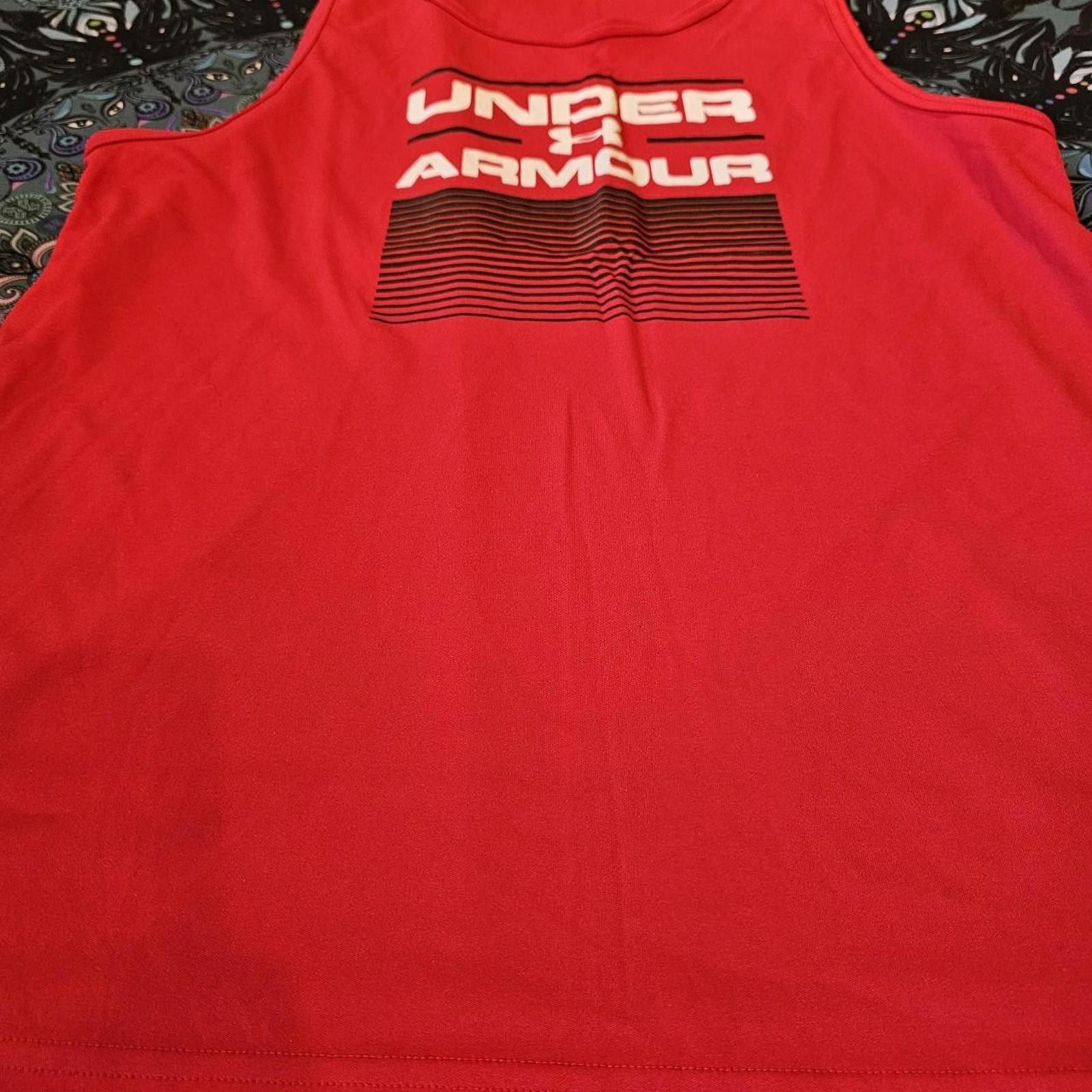 Under Armour Under Armour Men's Black and Red Tank Size US L / EU 52-54 / 3 - 2 Thumbnail