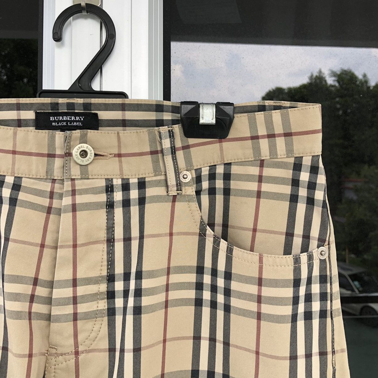 Burberry Burberry Black Label Men’s Check Pants Size US 30 / EU 46 - 4 Thumbnail