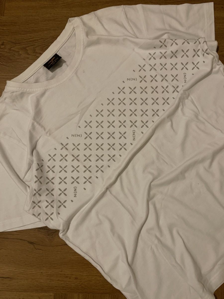 Japanese Brand × Marlboro × Number (N)ine Number (N)ine white tee sasiko boro motive Size US M / EU 48-50 / 2 - 2 Thumbnail