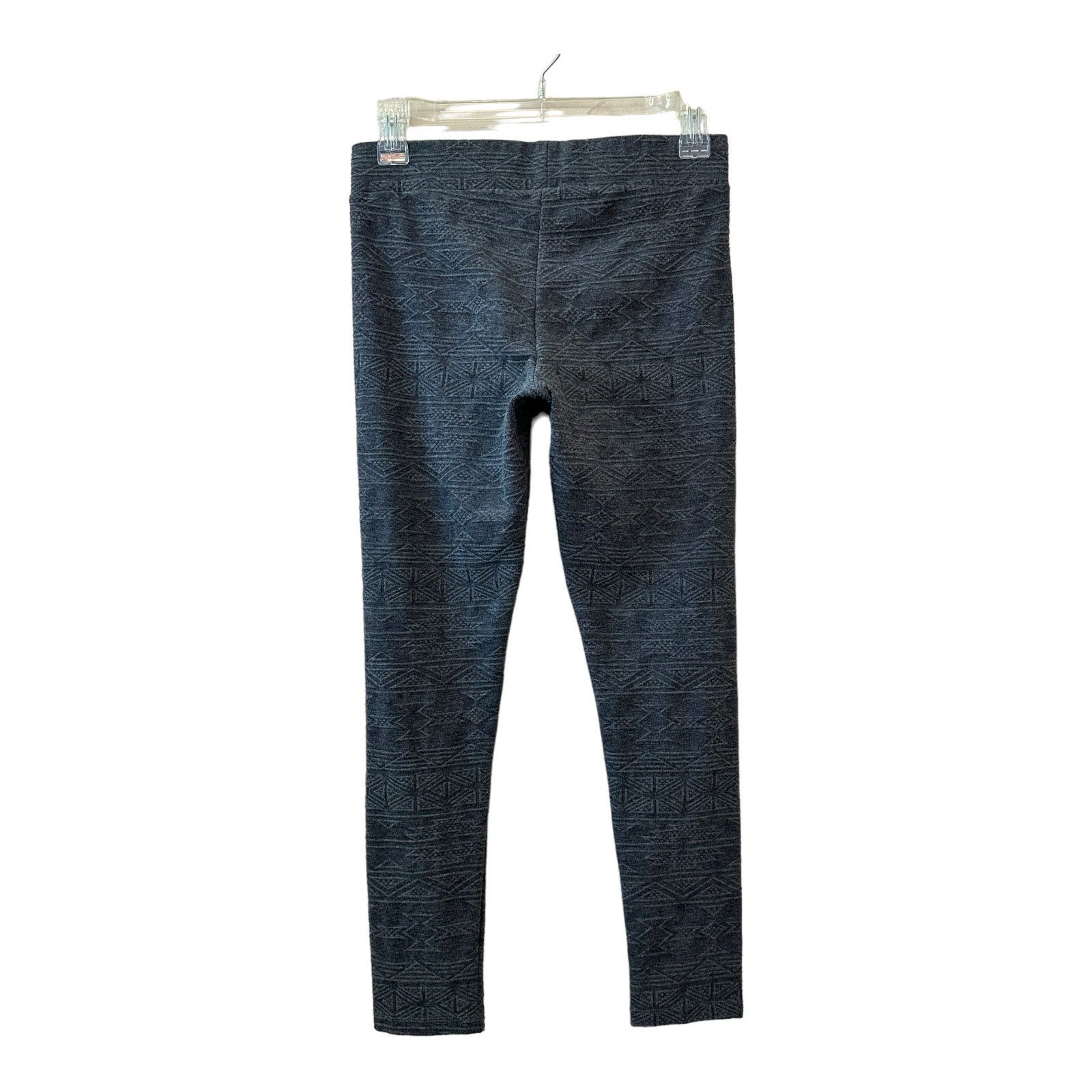 American Eagle Outfitters American Eagle gray textured high rise leggings size M Size 27" / US 4 / IT 40 - 8 Thumbnail