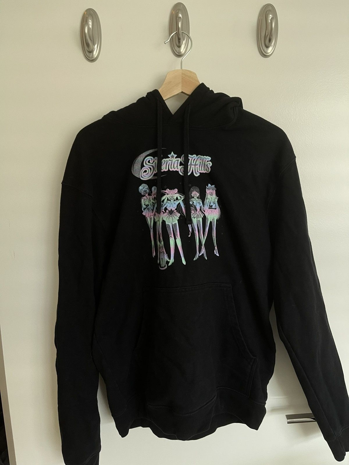 Sailor moon holographic hoodie hotsell