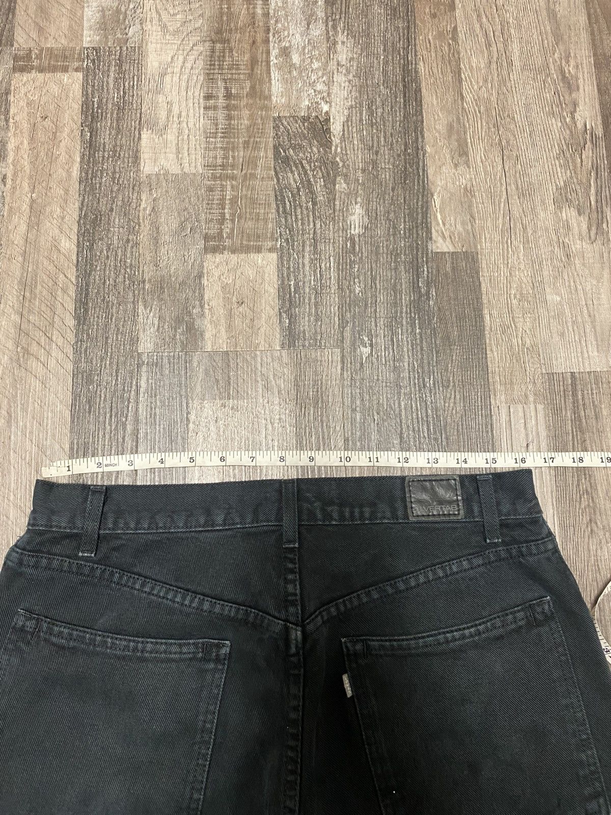 Levi's Vintage 90’s Black Levi’s Sliver Tab Baggy Denim Jeans Y2K Size US 32 / EU 48 - 10 Thumbnail