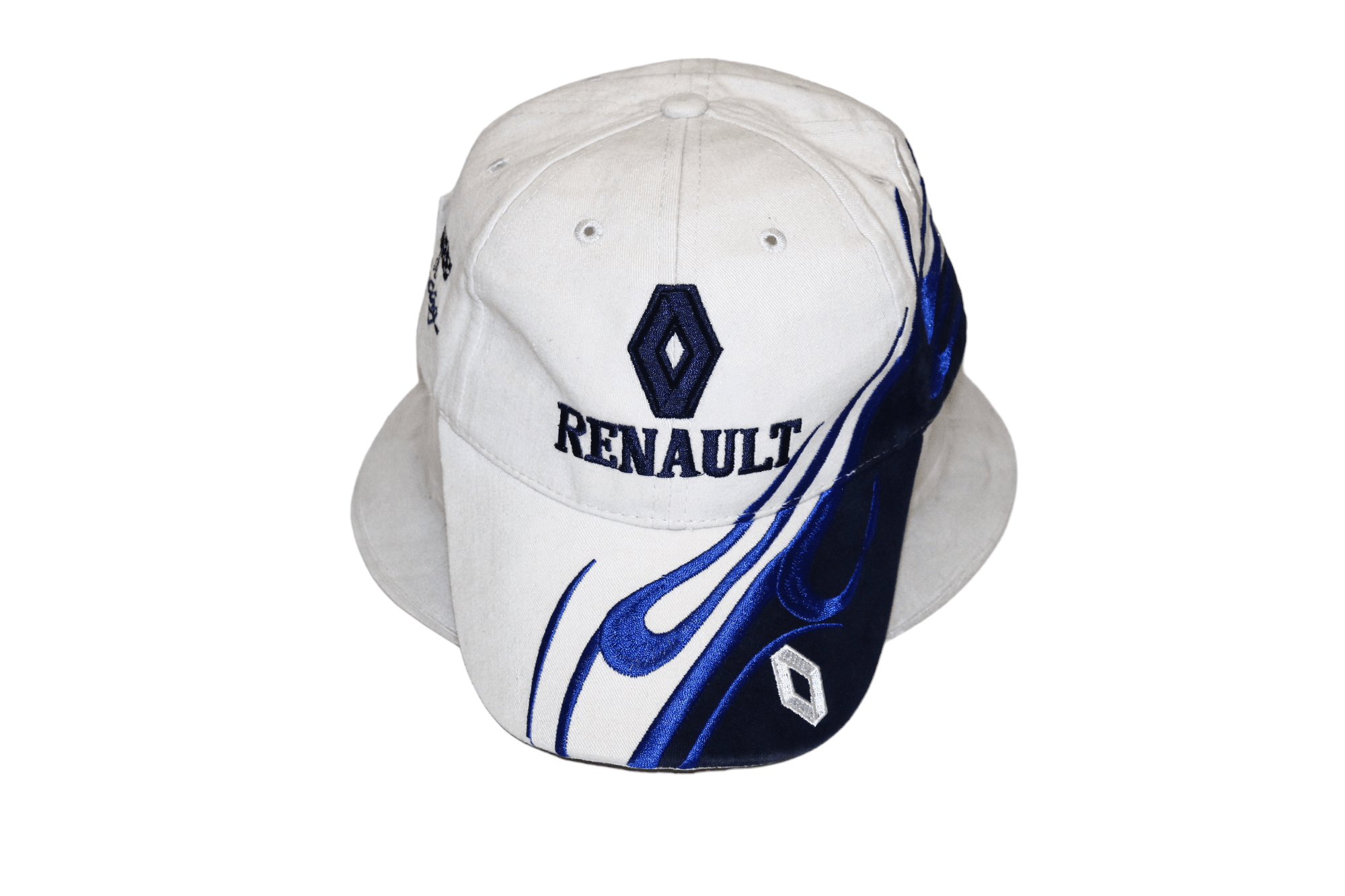 Formula 1 VTG 🔥 Renault Racing Logo Y2K Inflames design cap Size ONE SIZE - 4 Thumbnail