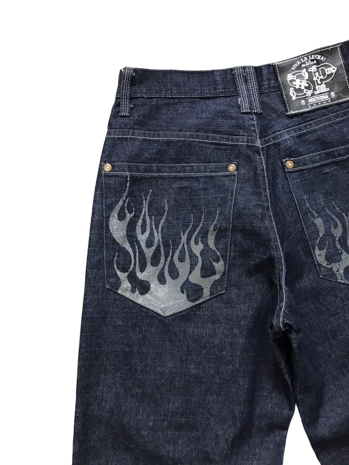 Southpole Southpole Viva La Luchai Mysterious Vs Hollywood Baggy Jeans Size US 32 / EU 48 - 13 Thumbnail