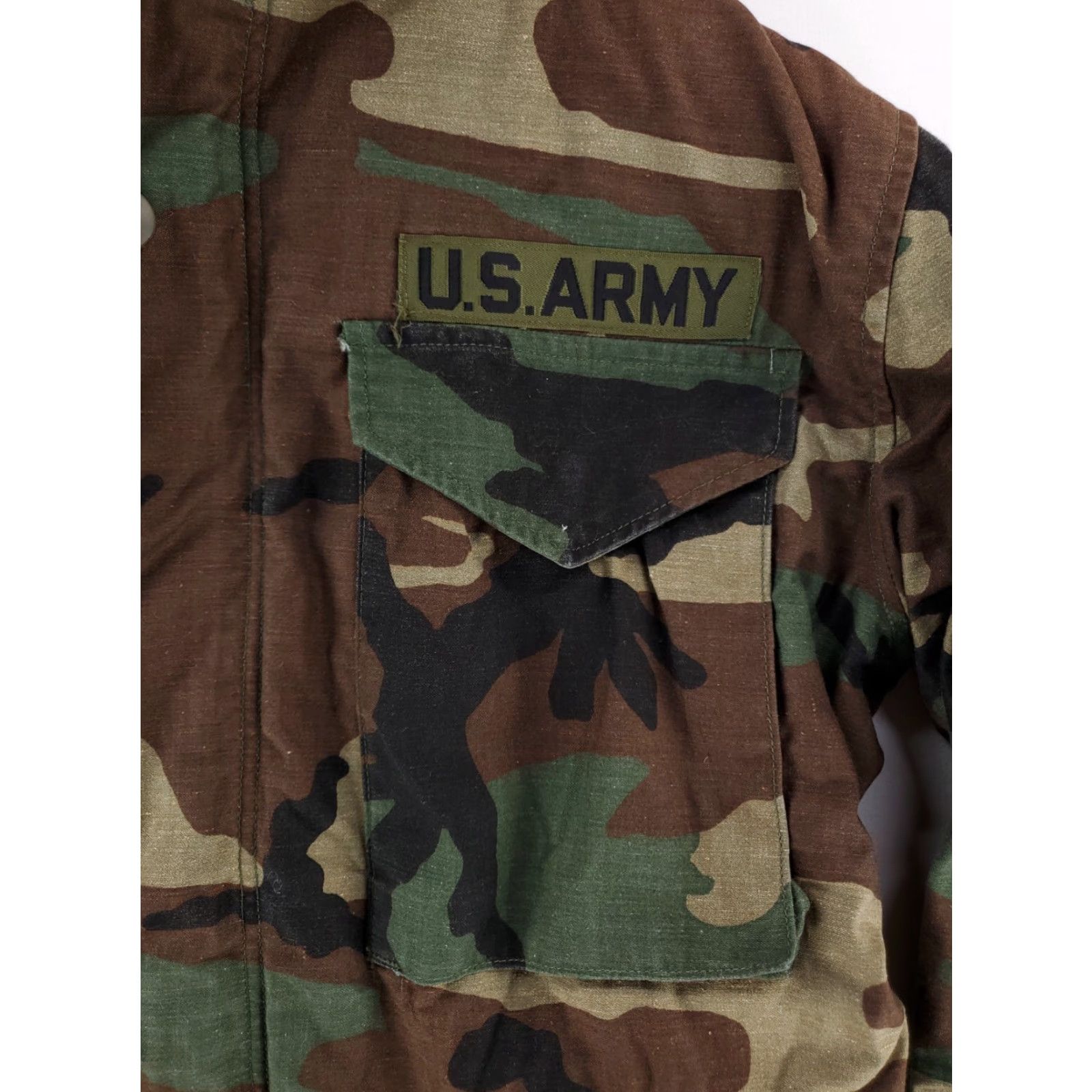 Alpha Industries M65 Alpha Industries Jacket Woodland Camo Full Zip Mens S Reg Military Jacket Regular Color Multicolor Mens Size S Size US S / EU 44-46 / 1 - 2 Thumbnail