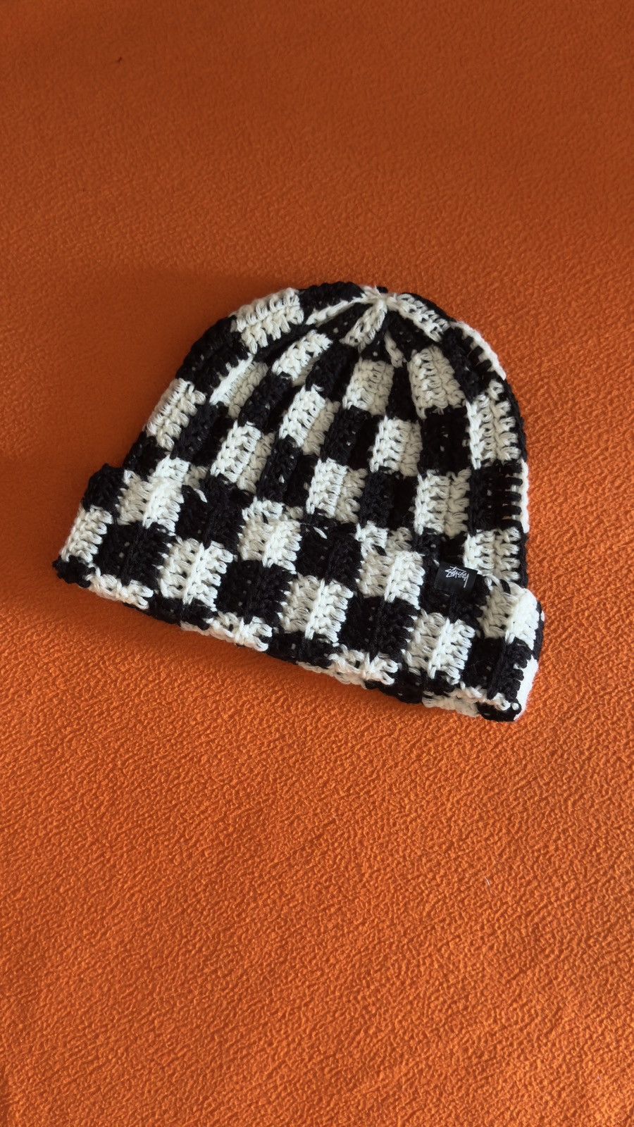 Stussy Stussy Crochet Checkered Beanie Size ONE SIZE - 2 Thumbnail