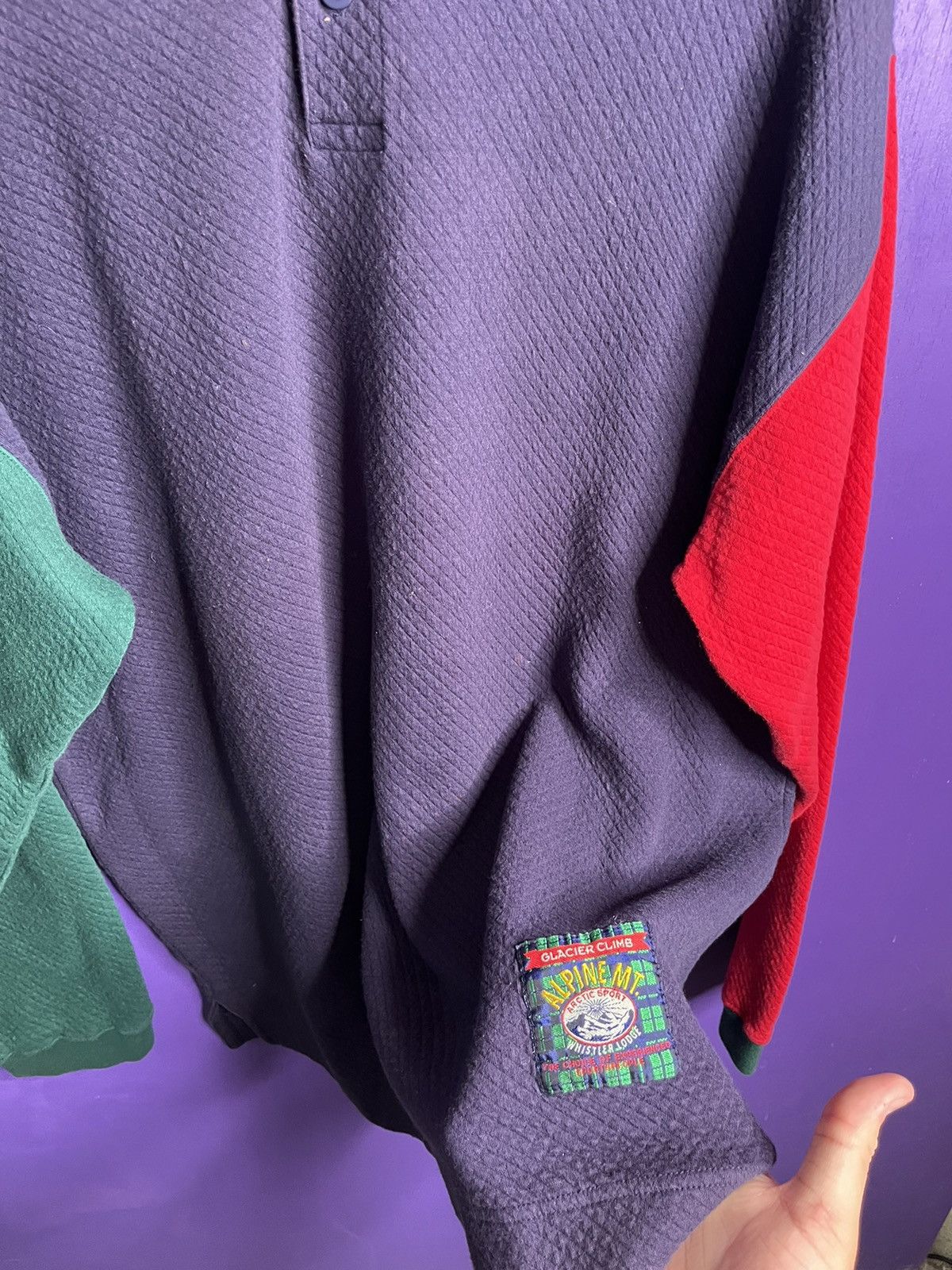 Gap × Vintage Vintage 90s GAP glacier climb long-sleeve polo shirt Size US XL / EU 56 / 4 - 3 Thumbnail