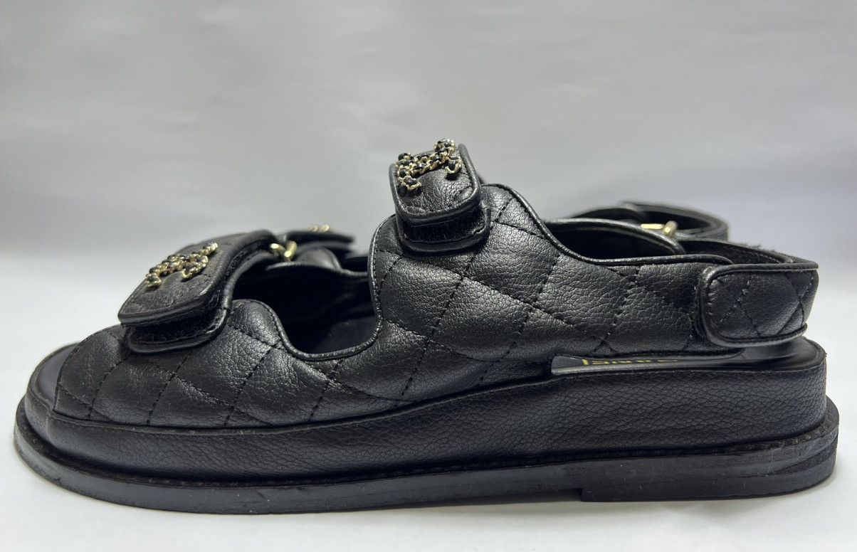 Chanel Chanel - Quilted Dad Sandals Size US 10 / IT 40 - 8 Thumbnail