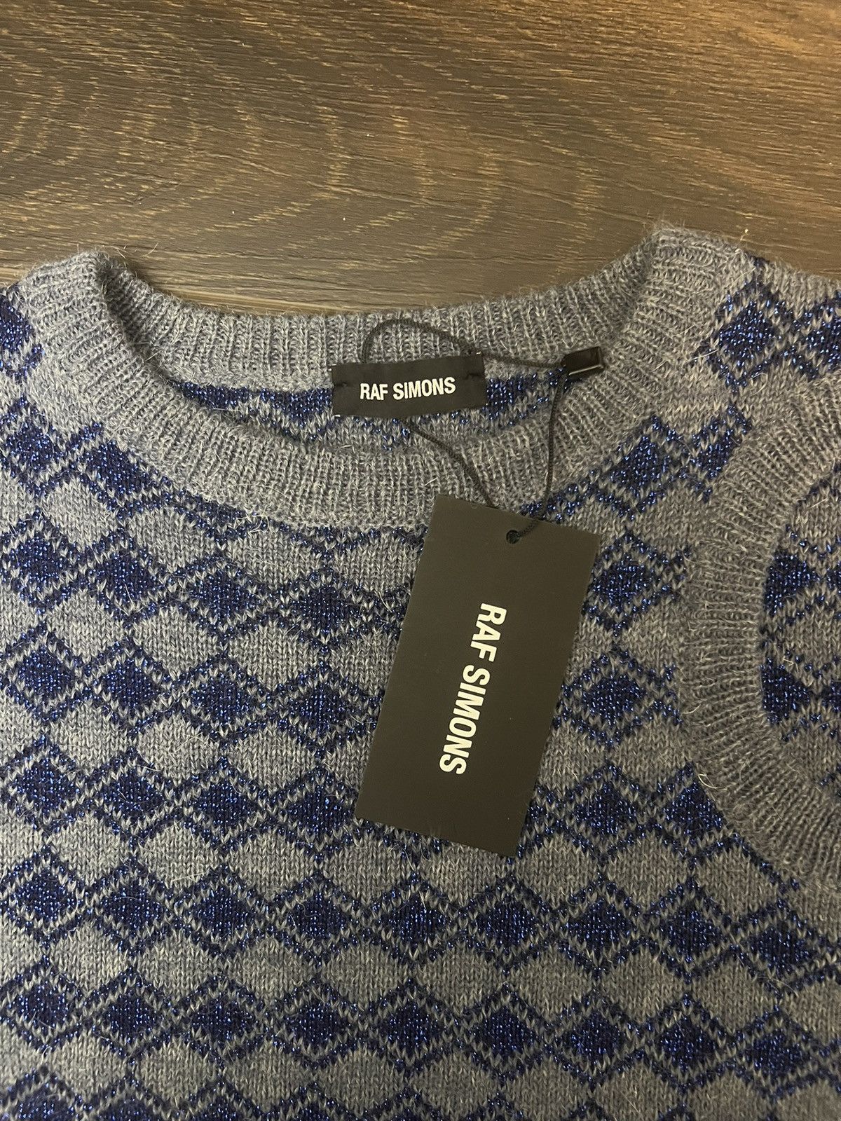 Raf Simons Raf Simons Hole Detail Knitted Jumpe Size US L / EU 52-54 / 3 - 5 Thumbnail