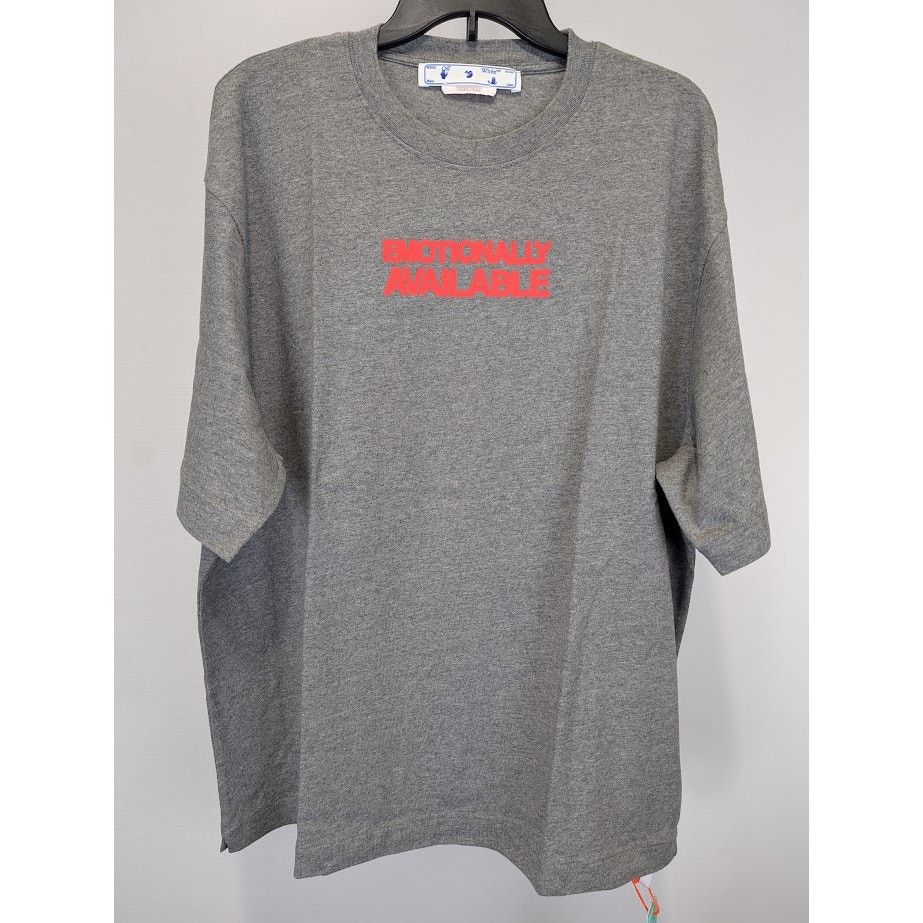 Off-White o1rshd1 Q:2 / Emotion Arrow Over Skate Shirt in Gray Size US L / EU 52-54 / 3 - 2 Thumbnail