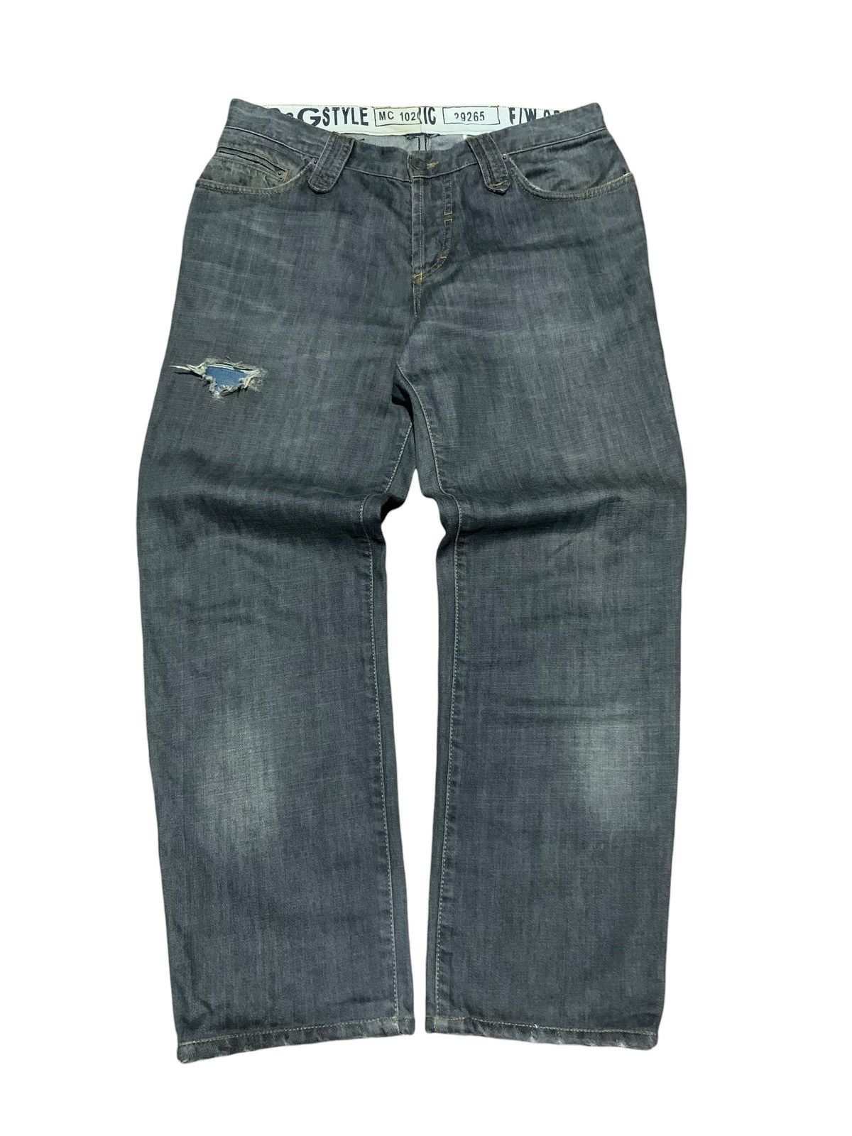 Dolce & Gabbana FW 05/06 Dolce & Gabbana ripped button fly jeans Size US 32 / EU 48 - 1 Thumbnail