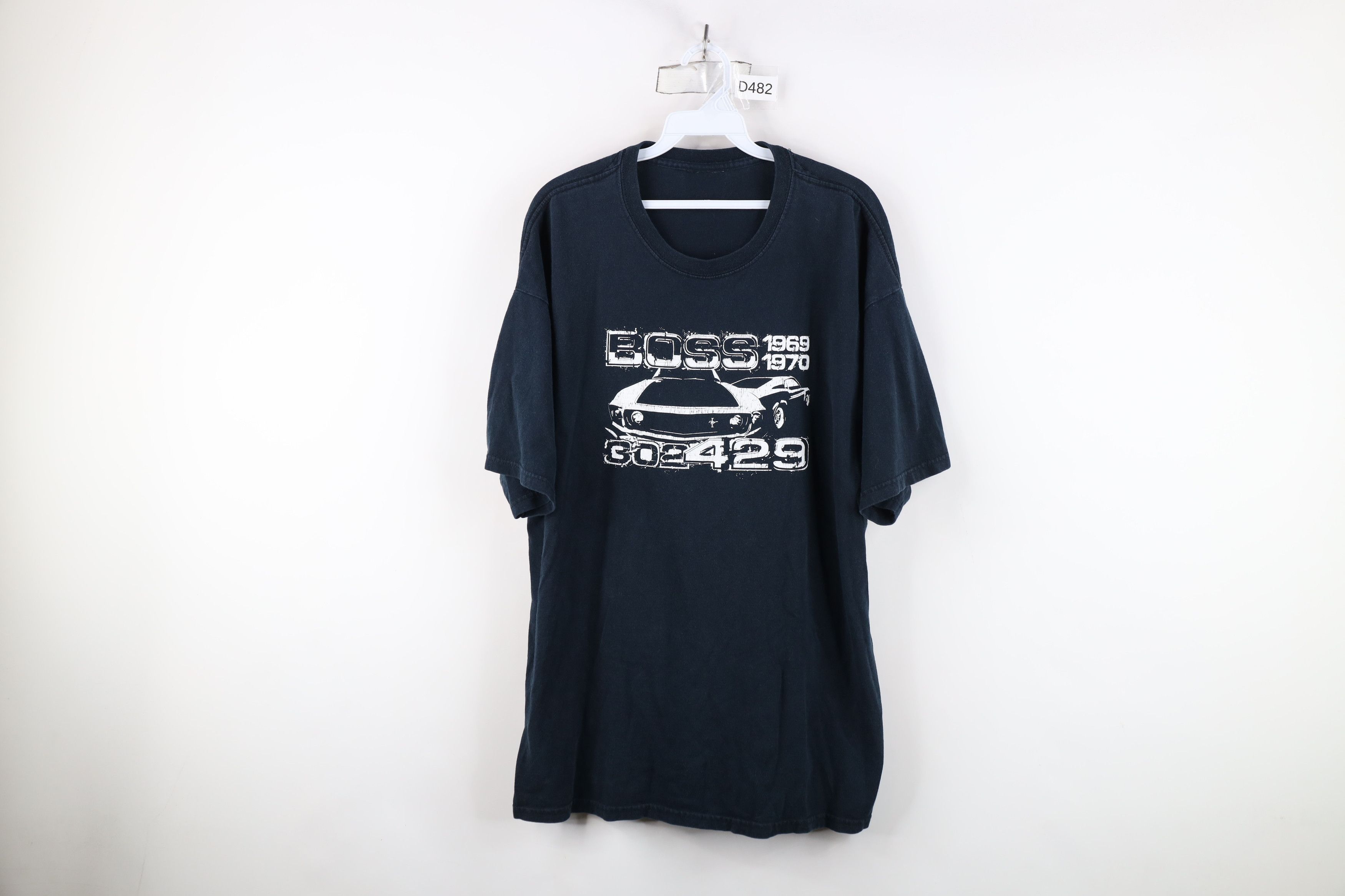Vintage Vintage Ford Motor Co Boss Mustang 302 429 Car T-Shirt Size US XL / EU 56 / 4 - 1 Thumbnail