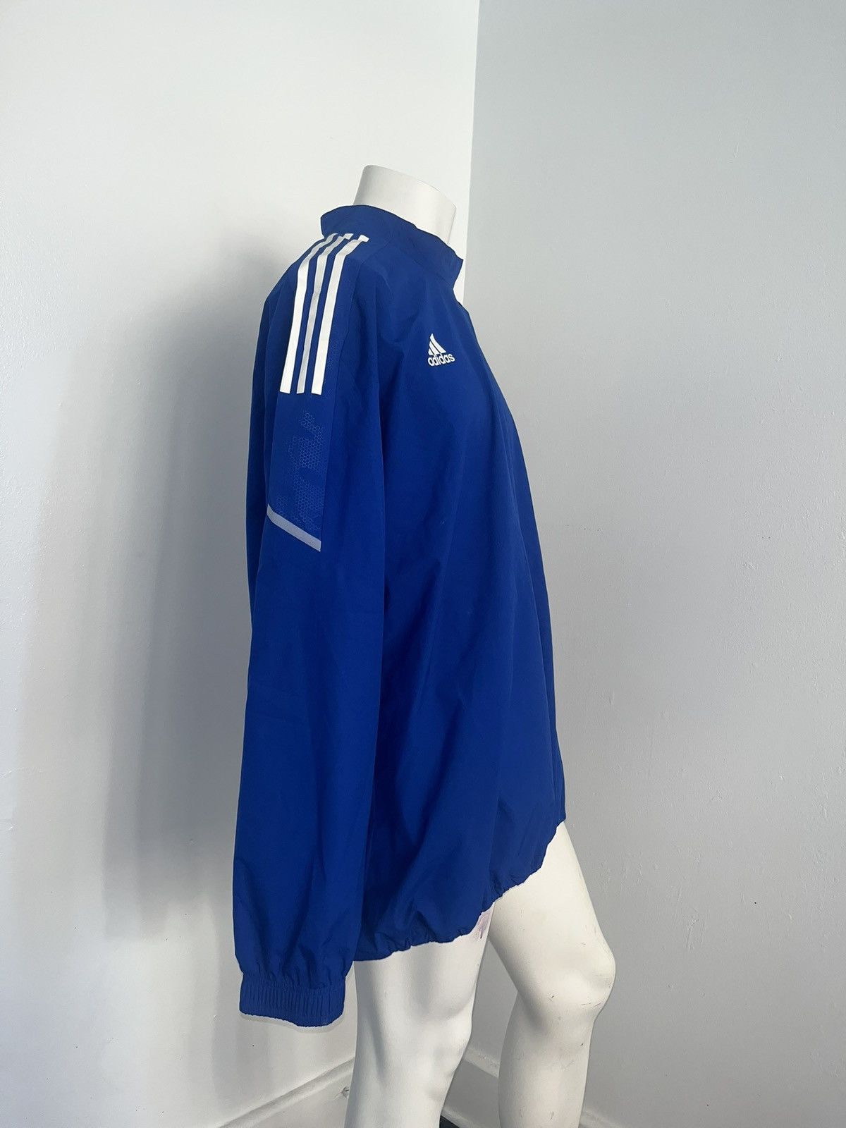 Adidas Adidas Blue Track Jacket Size US XXL / EU 58 / 5 - 5 Thumbnail
