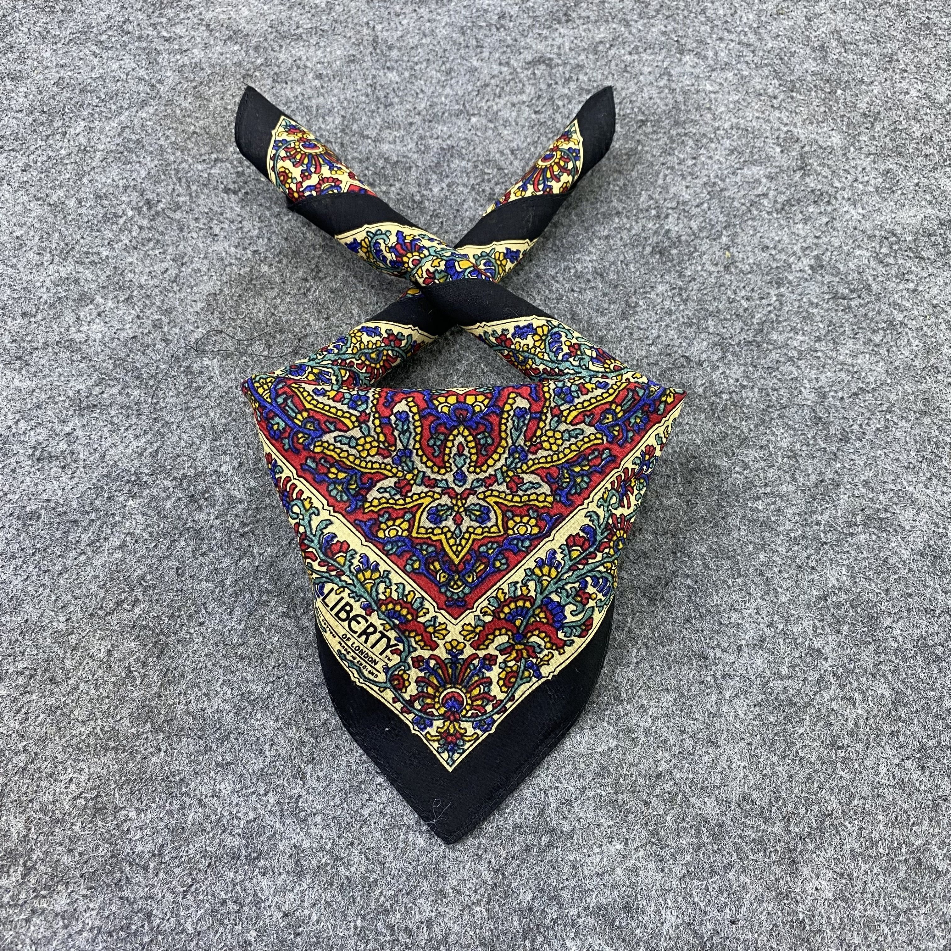 Liberty Liberty Handkerchief Neckerchief Bandana-B1986 Size ONE SIZE - 2 Thumbnail