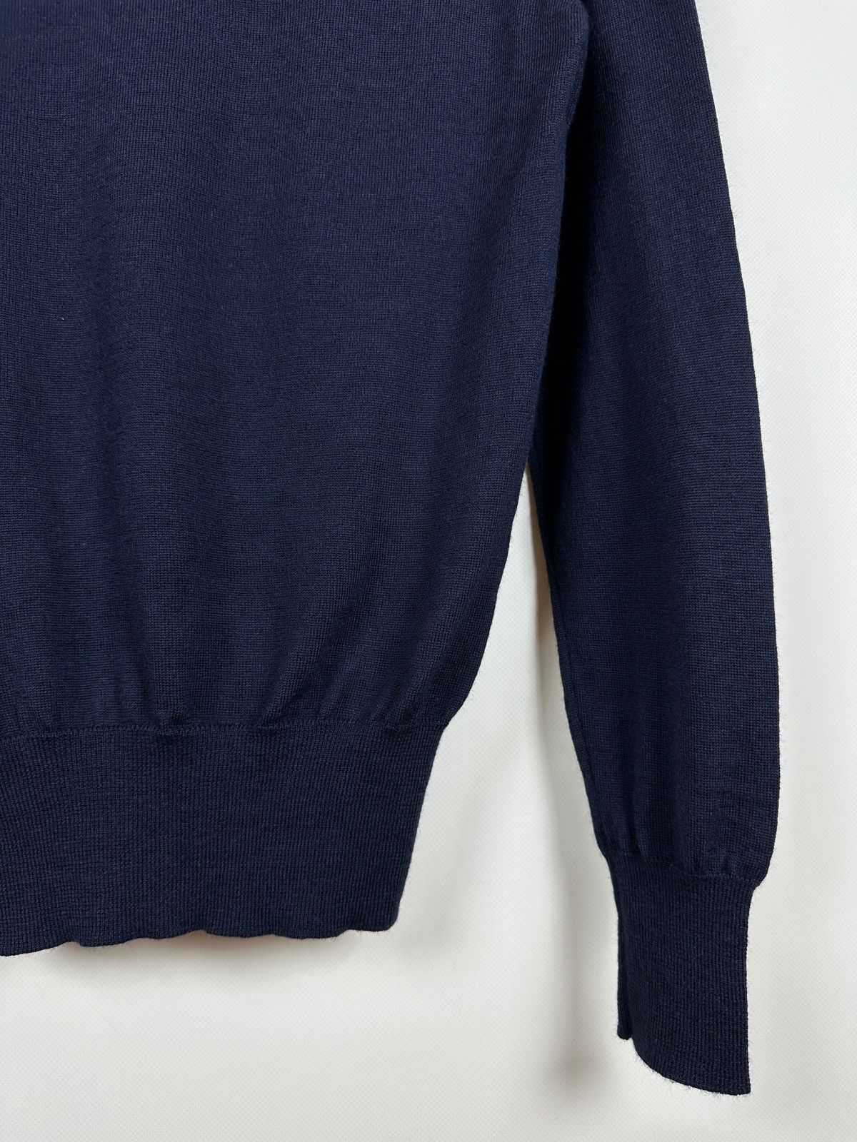 Vivienne Westwood Vivienne Westwood Navy Blue Turtleneck Wool Jumper Sweater Size US S / EU 44-46 / 1 - 18 Thumbnail