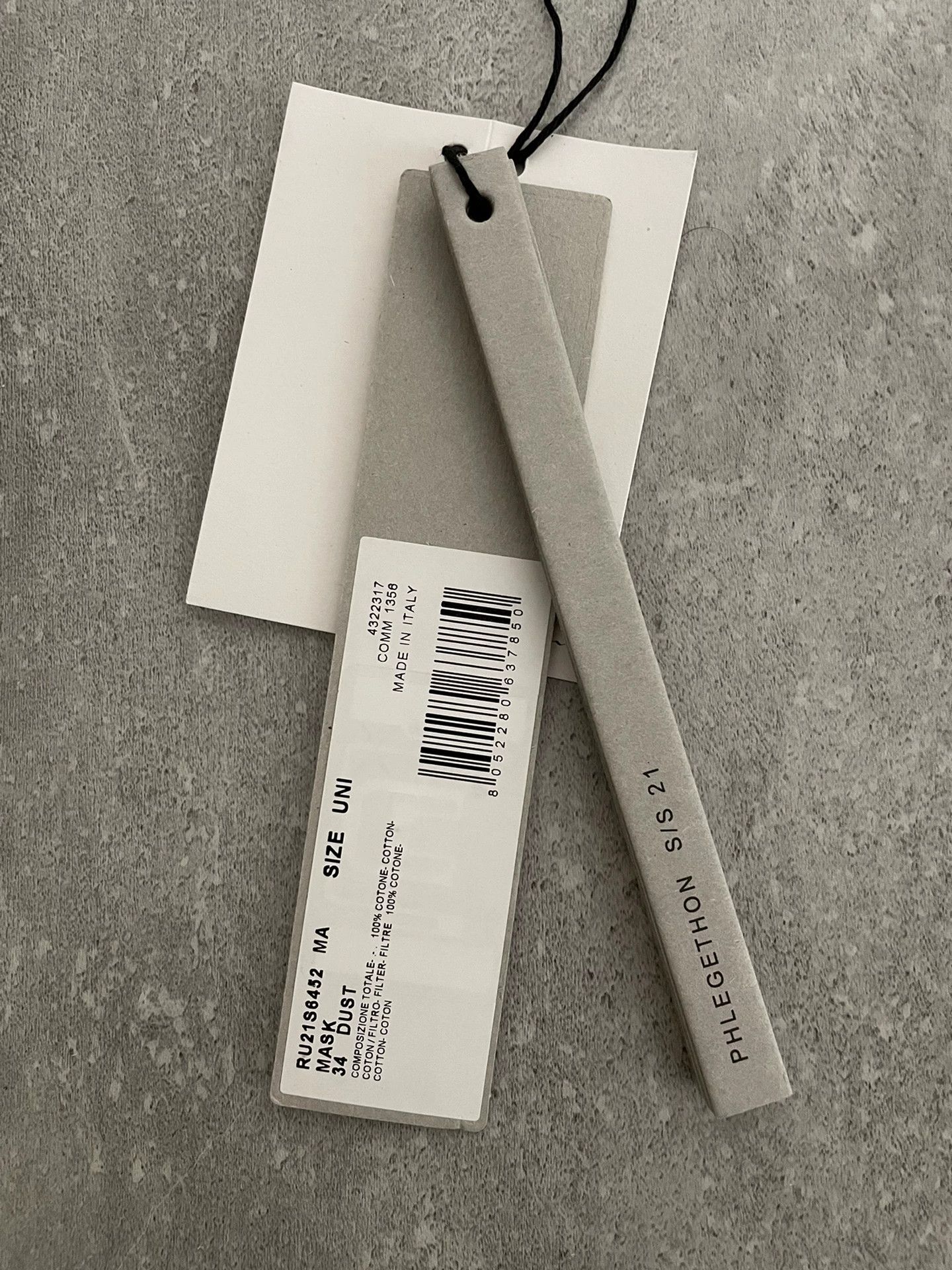Rick Owens Rick Owens RO new in stock authentic mask Size ONE SIZE - 3 Thumbnail