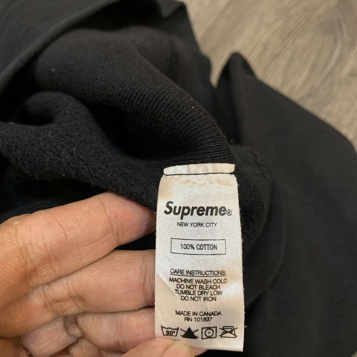Comme des Garcons SHIRT × Supreme Supreme x Comme des garcons FW17 Hooded Sweatshirt Size US XL / EU 56 / 4 - 12 Thumbnail