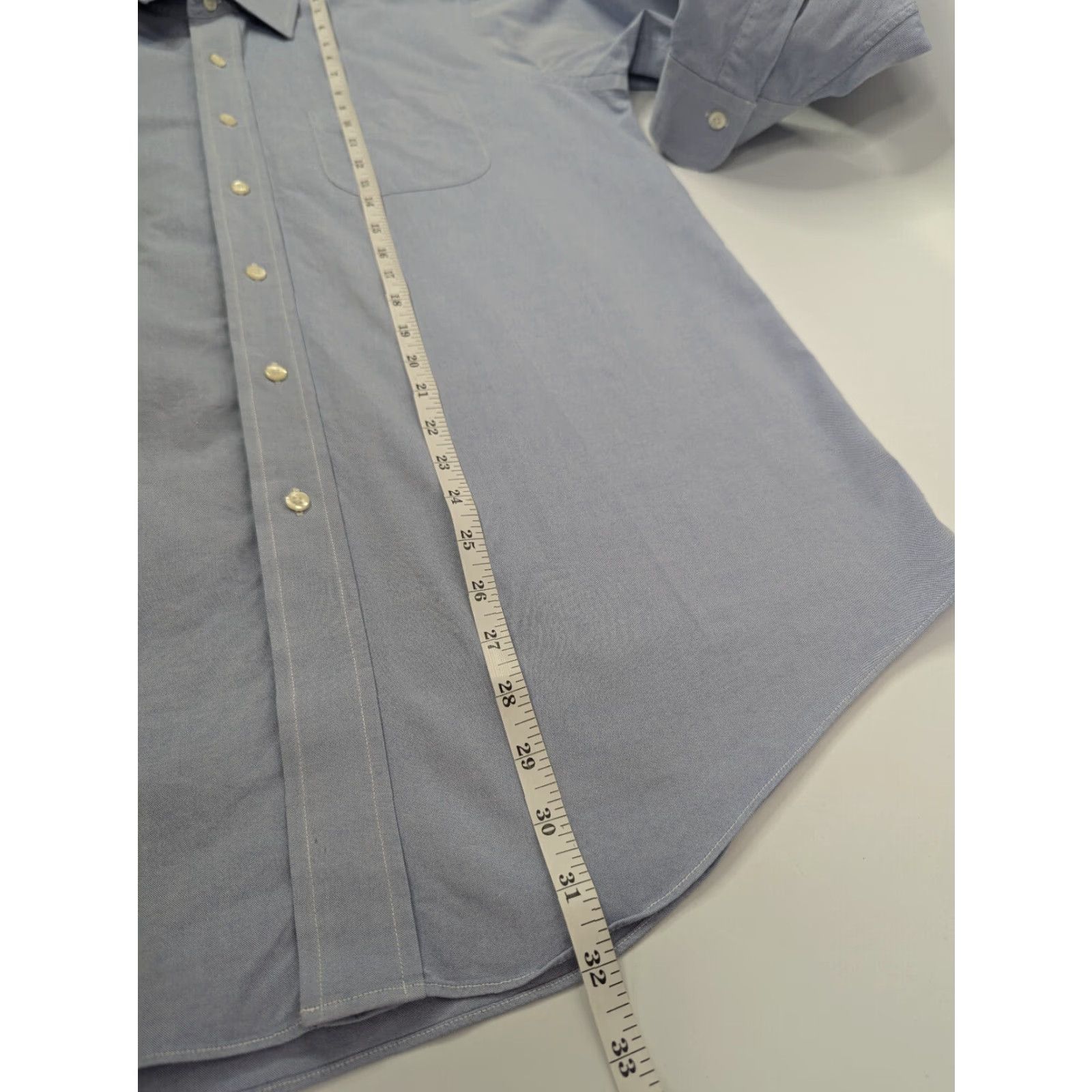 Brooks Brothers Brooks Brothers Madison Non Iron Blue Button L/S Shirt 15.5-33 Supima Cotton Dress Shirt Men Regular Long Sleeve Collared Size US L / EU 52-54 / 3 - 6 Thumbnail