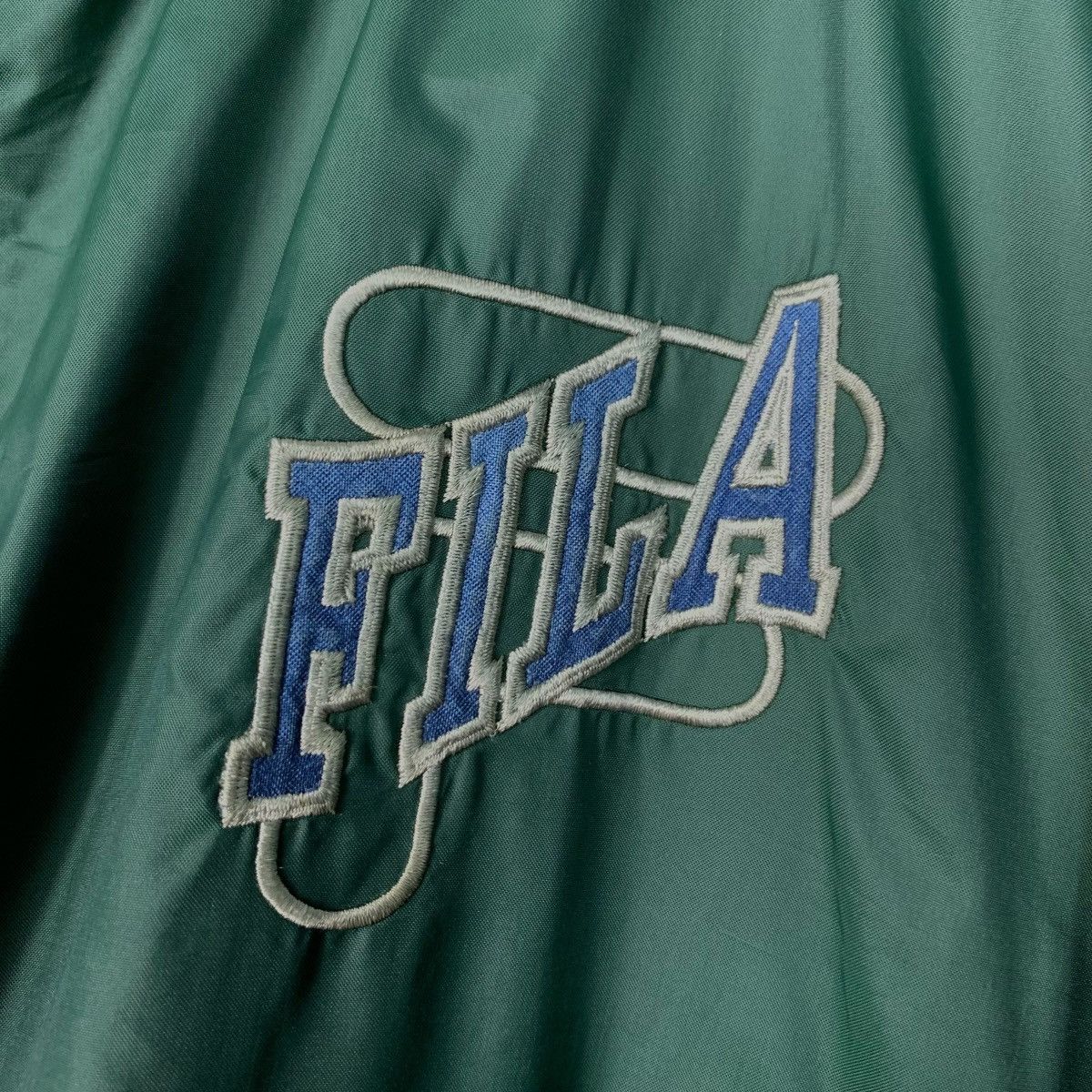 Fila Vintage 90’s FILA Big Logo Coach Jacket Varsity #2595-C117 Size US M / EU 48-50 / 2 - 15 Thumbnail