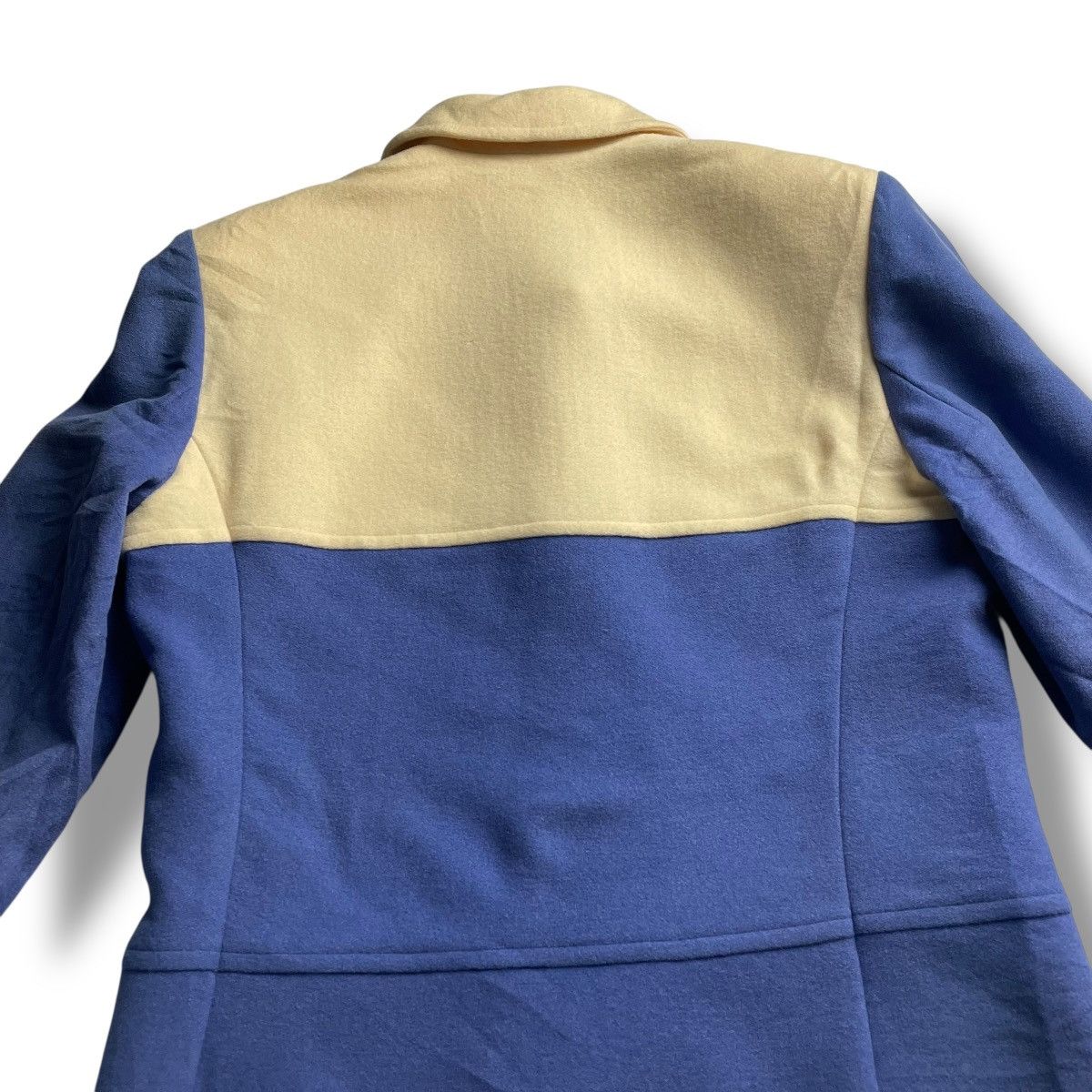 Courreges COURREGES PARIS TWO TONE 100% PURE NEW WOOL JACKET Size M / US 6-8 / IT 42-44 - 10 Thumbnail