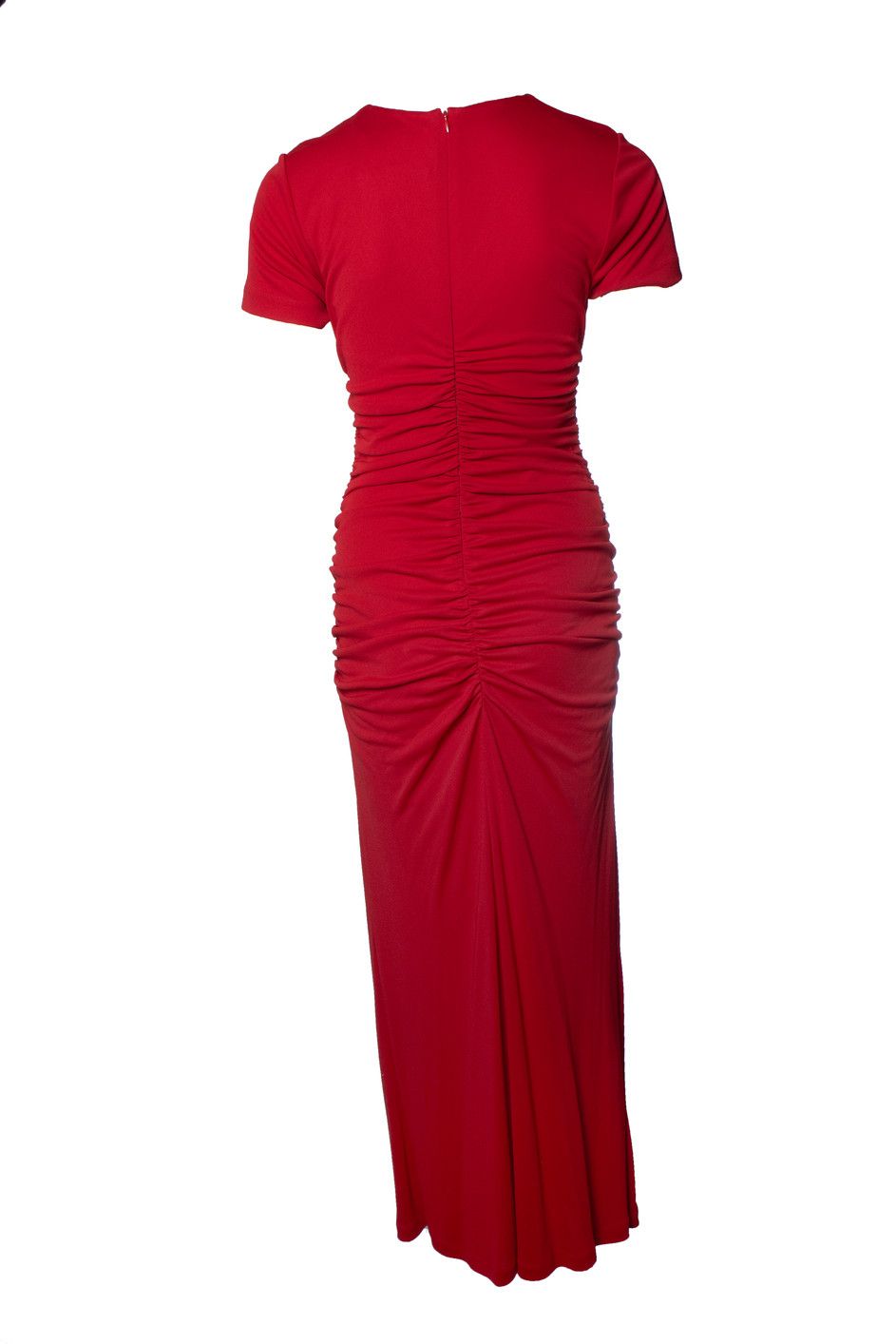 Carolina Herrera Carolina Herrera, Draped maxi dress in red Size M / US 6-8 / IT 42-44 - 3 Thumbnail