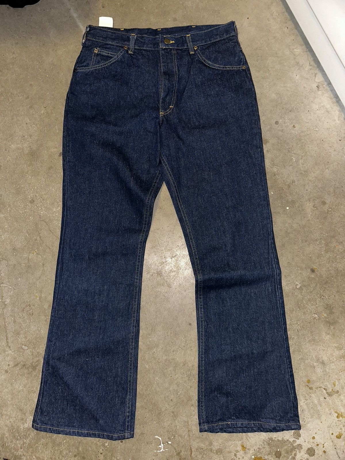 Lee Vintage Lee Denim 80s Western Wear High Waist Boot Cut Jeans Size US 34 / EU 50 - 4 Thumbnail