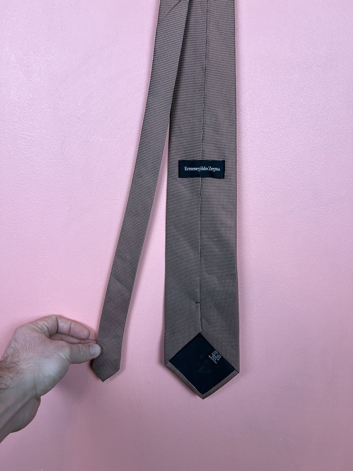 Designer × Ermenegildo Zegna Ermenegildo Zegna tie luxury hype silk Size ONE SIZE - 6 Thumbnail