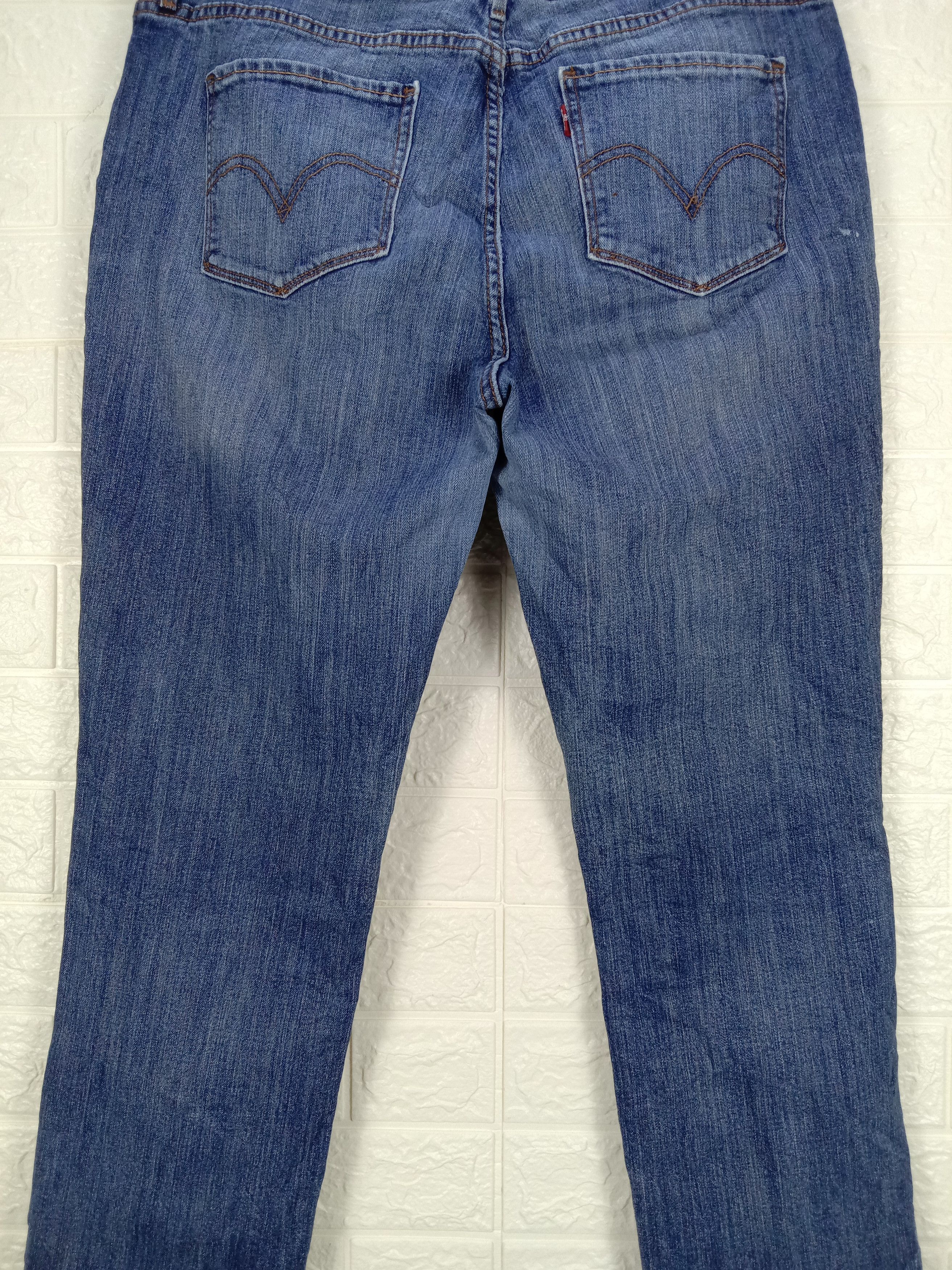 Levi's Vintage Levi's 525 Jeans Faded Blue Straight Leg Denim Size 33" - 7 Thumbnail