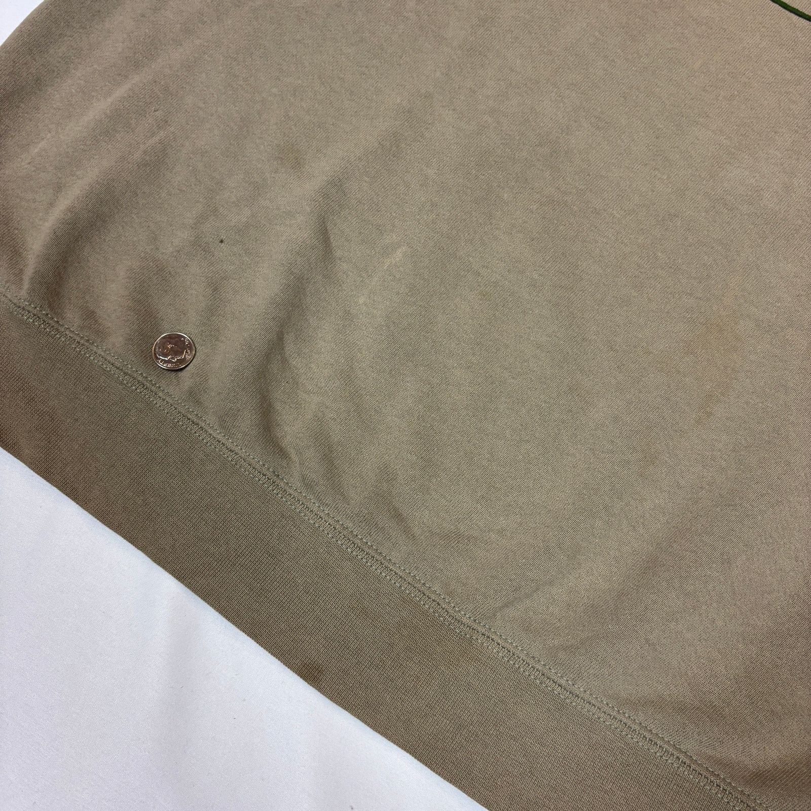Nike × Vintage Vintage 90s Nike Circle N Center Swoosh Logo Sweatshirt L/XL Size US L / EU 52-54 / 3 - 8 Thumbnail