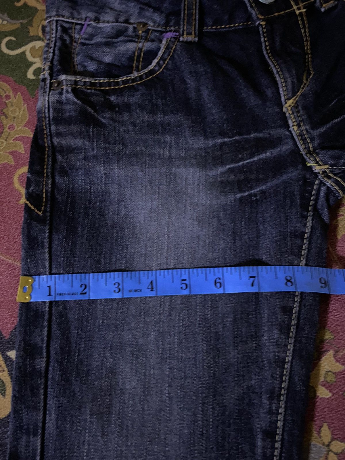 Edwin 🔥FLARE🔥🔥Something Edwin Vienus Jean Flare Denim Size US 27 - 16 Thumbnail
