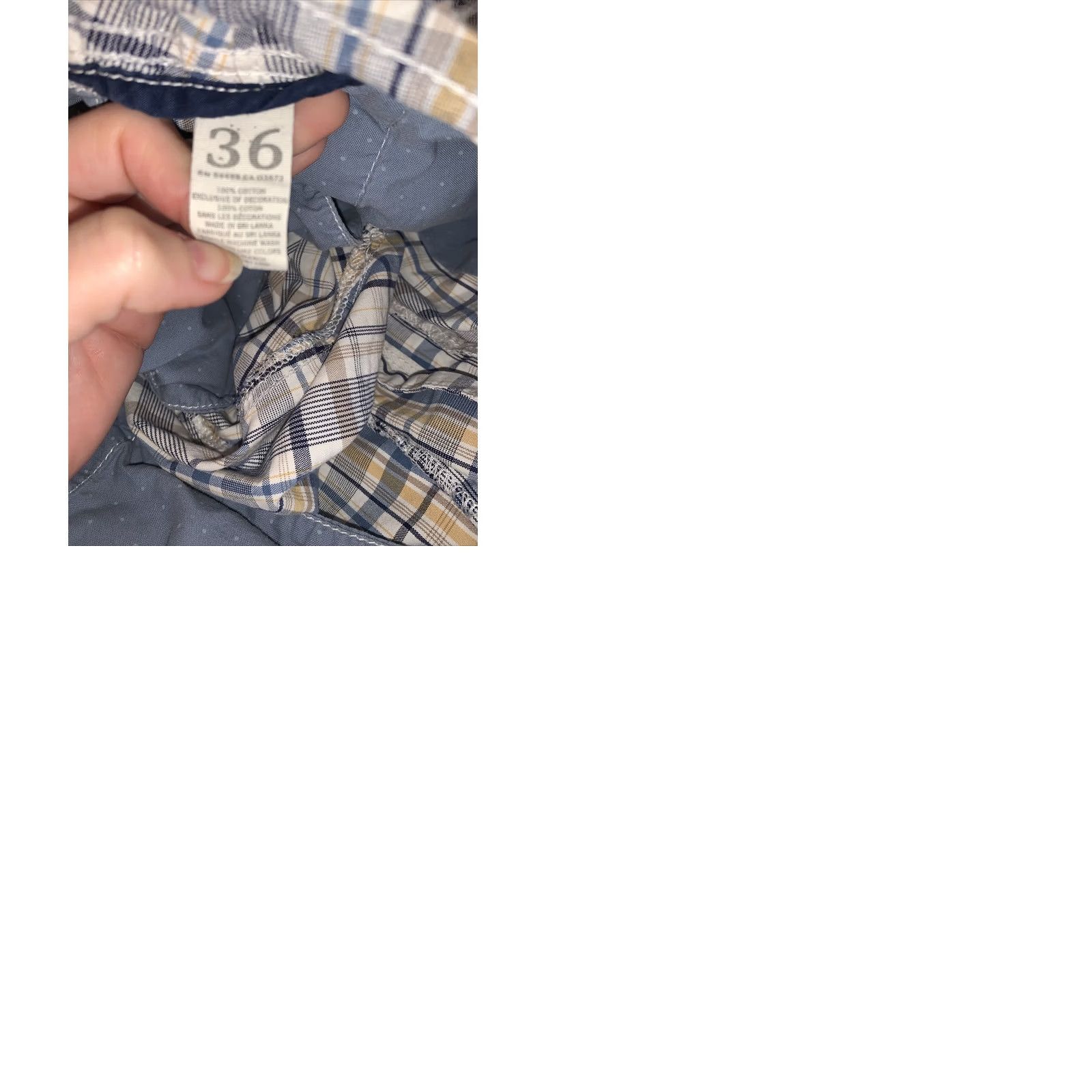 American Eagle Outfitters VINTAGE American Eagle Mens Plaid Distressed Flat Front Shorts Size 36-6119 Size US 36 / EU 52 - 9 Thumbnail