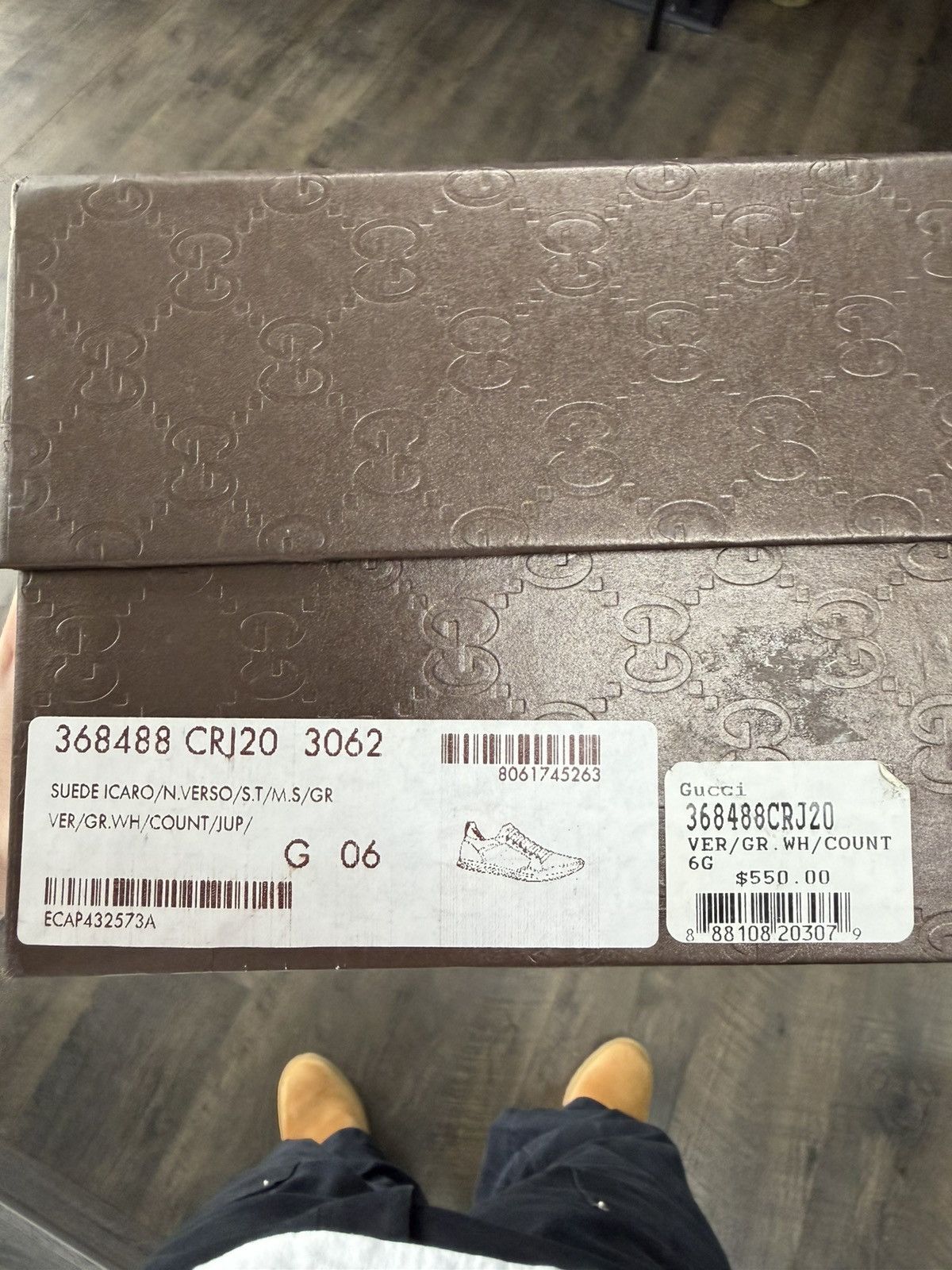 Gucci Suede Leather Trainer Size US 6 / EU 39 - 8 Thumbnail