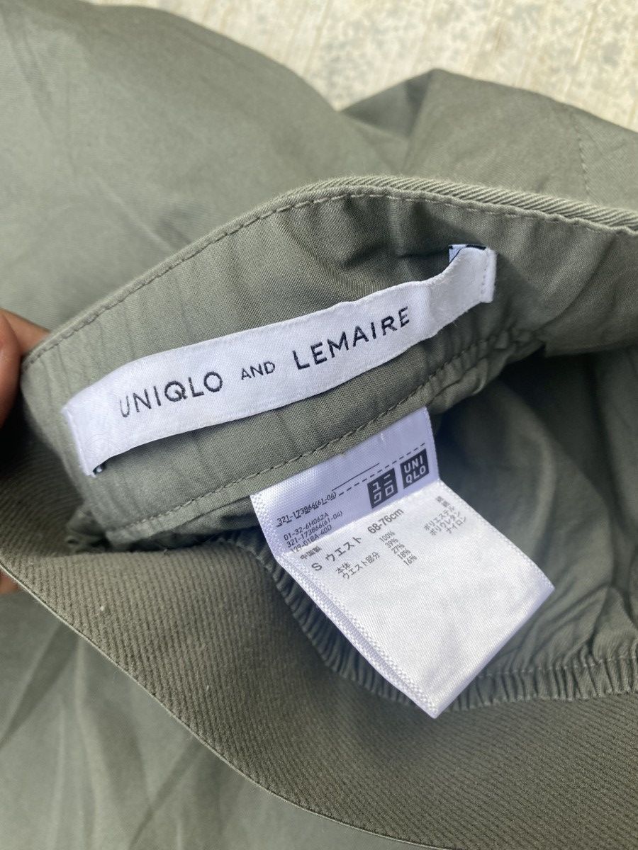 Lemaire × Uniqlo Uniqlo X Lemaire olive green elastic pants Size US 26 / EU 42 - 6 Thumbnail