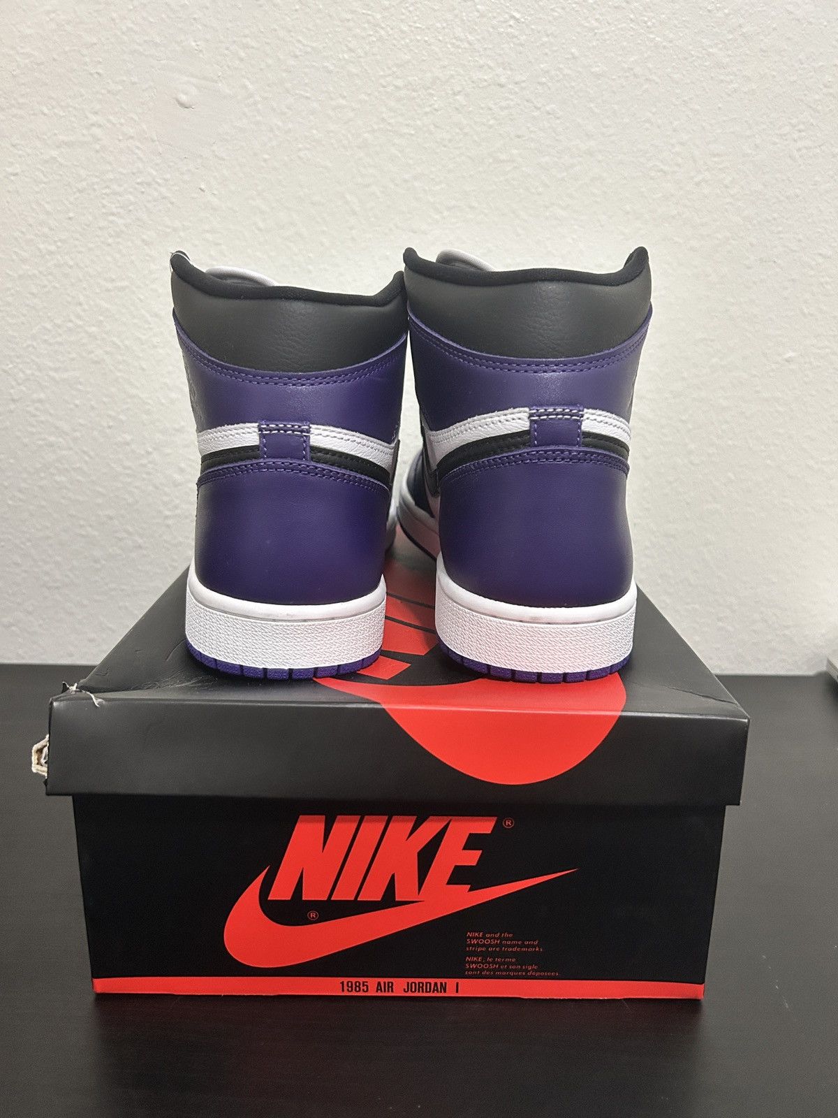 Jordan Brand Jordan 1 High Court Purple 🍇 Size US 8.5 / EU 41-42 - 2 Thumbnail
