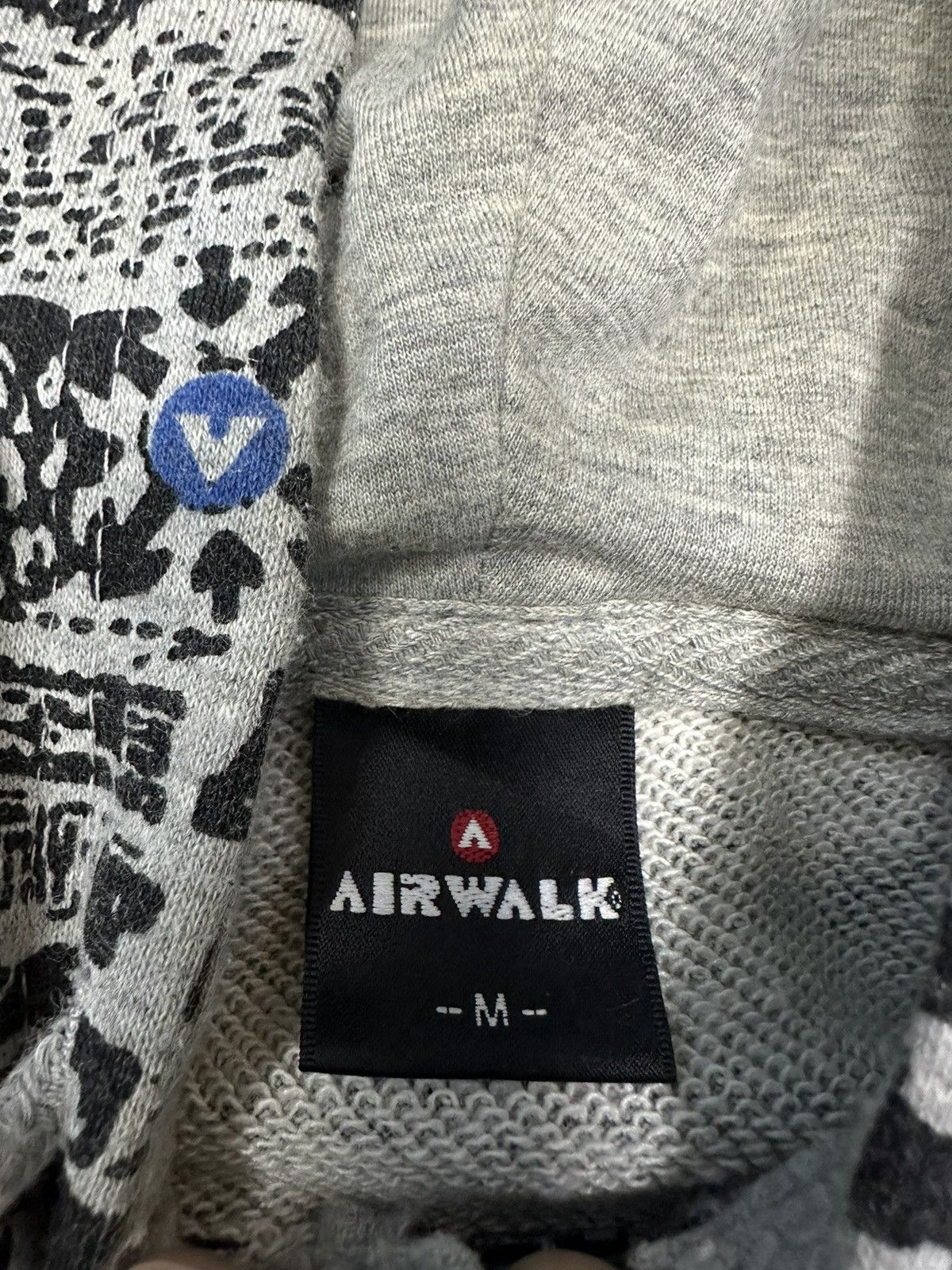 Airwalk × Vintage Vintage Airwalk Overprint Zipper Hoodie Z49 Size US M / EU 48-50 / 2 - 9 Thumbnail