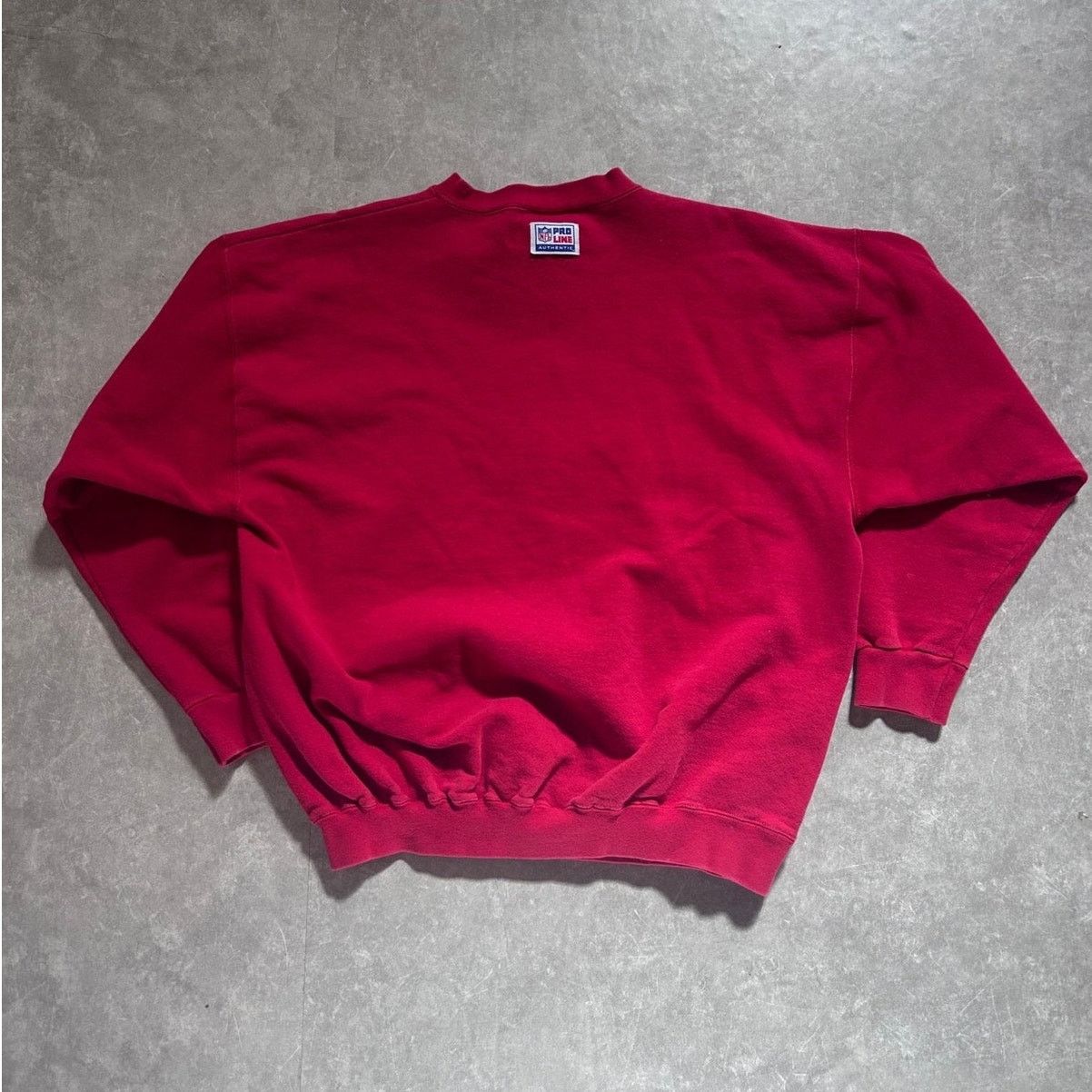 Logo Athletic 90s Vintage Kansas City chiefs Diamond Cut Red Crewneck -L Size US L / EU 52-54 / 3 - 4 Thumbnail