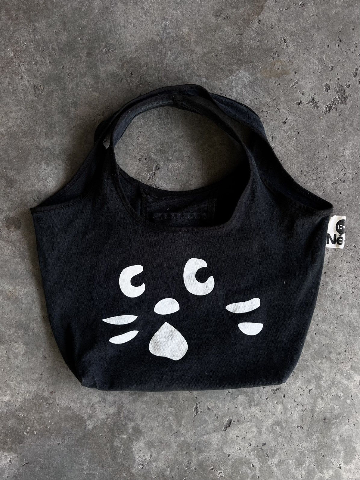 Ne-Net Iconic Cat Ne-Net Issey Miyake Faded Canvas Shoulder Bag Size ONE SIZE - 1 Thumbnail