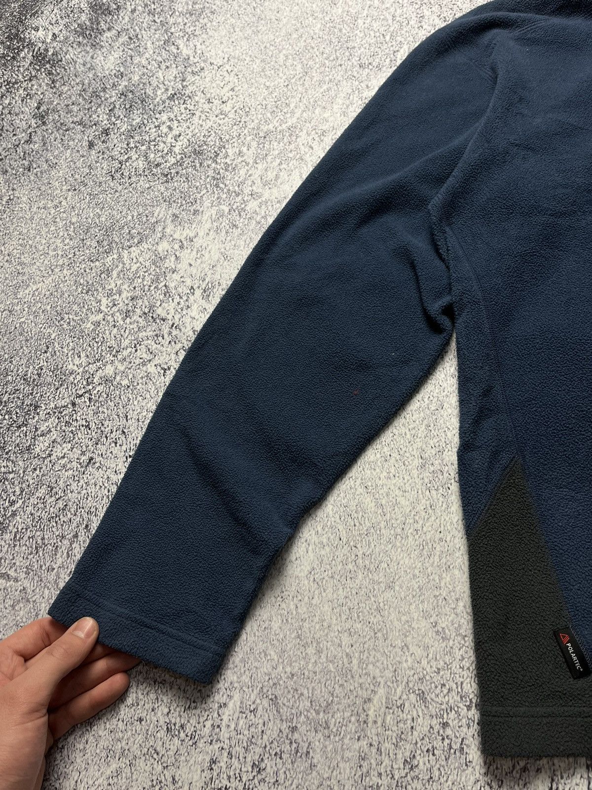Mountain Equipment Company Men's blue Mountain Equipment 1/3 zip fleece jacket Size US M / EU 48-50 / 2 - 9 Thumbnail